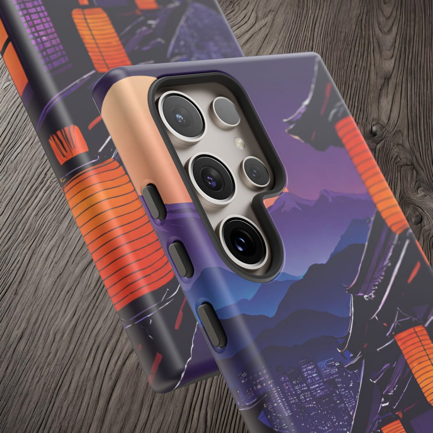 Traditional Japanese Village Countryside-Dual Layer Ultra Tough Phone Case Printify by The Night Shift Automotive Apparel