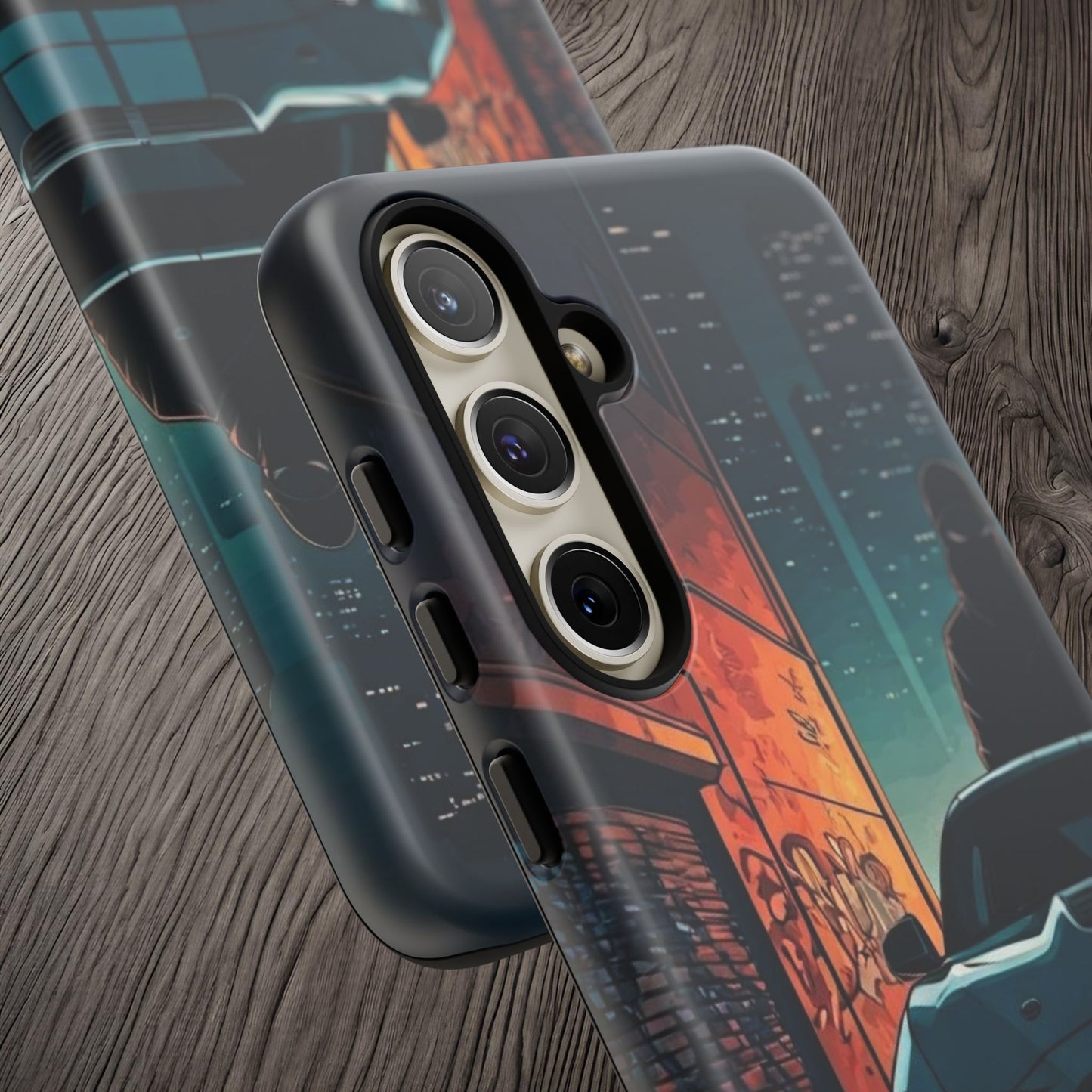 Ford Mustang Shelby GT350 Street Life-Dual Layer Ultra Tough Phone Case Printify by The Night Shift Automotive Apparel