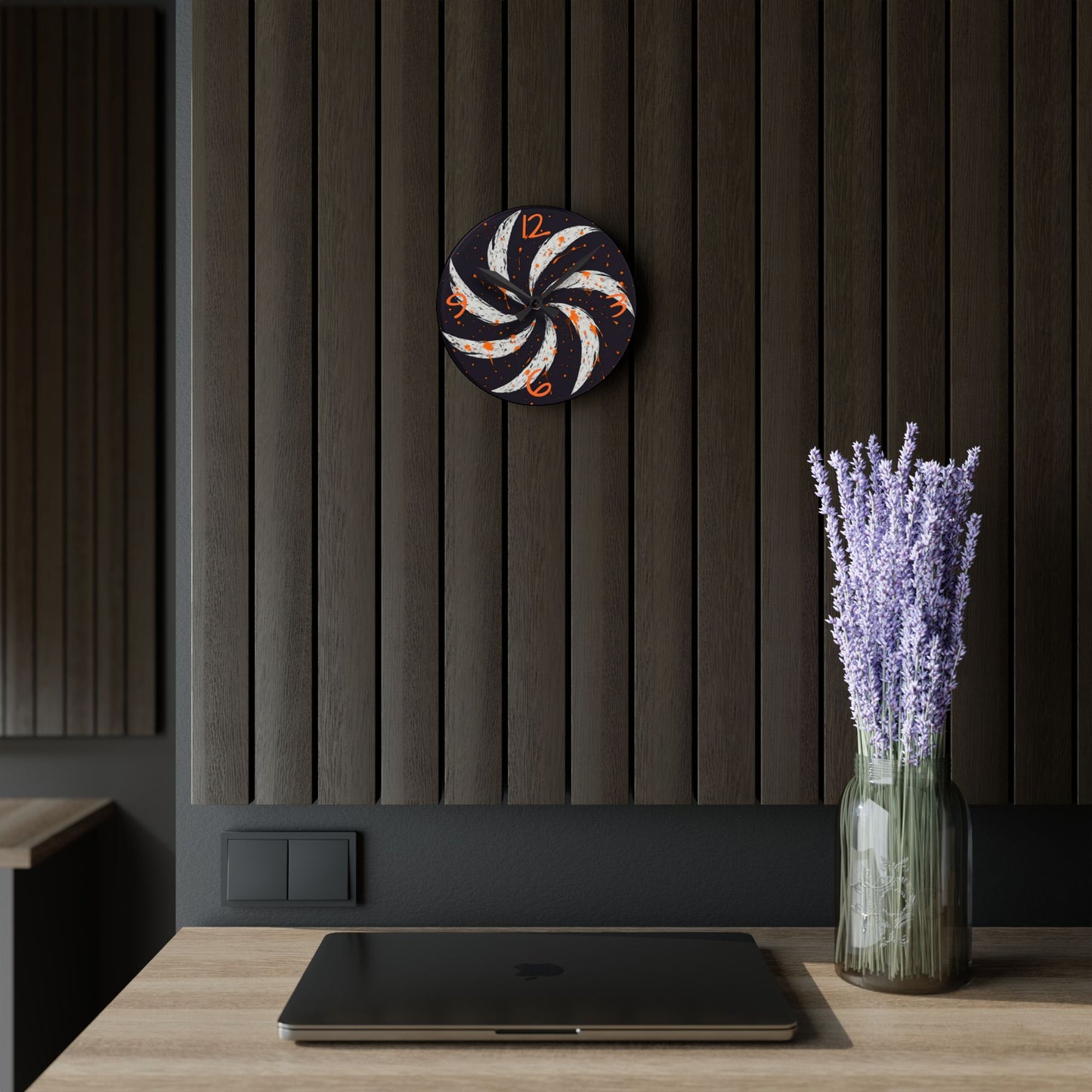 Saw Blade-Acrylic Wall Clock