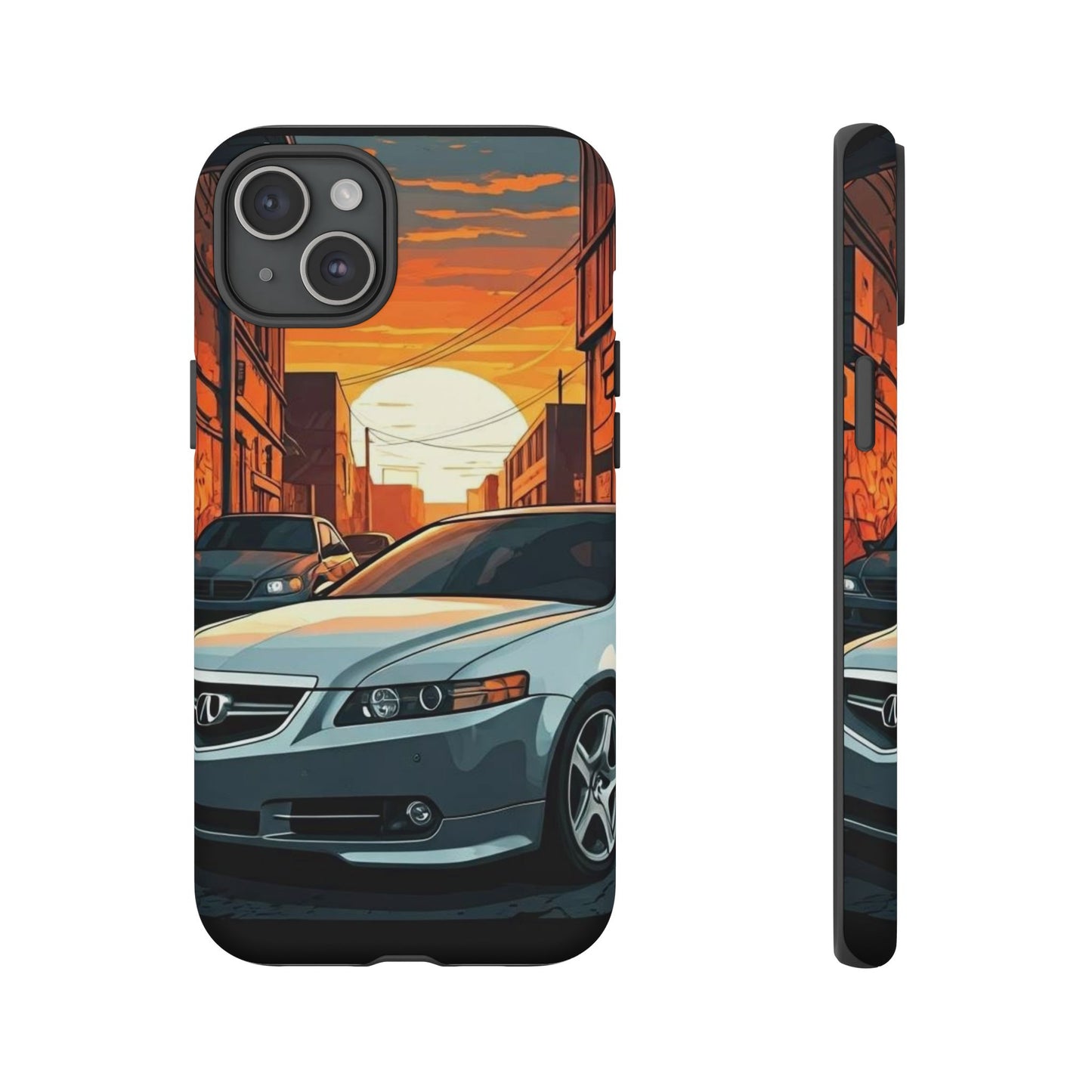 Acura TL Street Life-Dual Layer Ultra Tough Phone Case Printify by The Night Shift Automotive Apparel