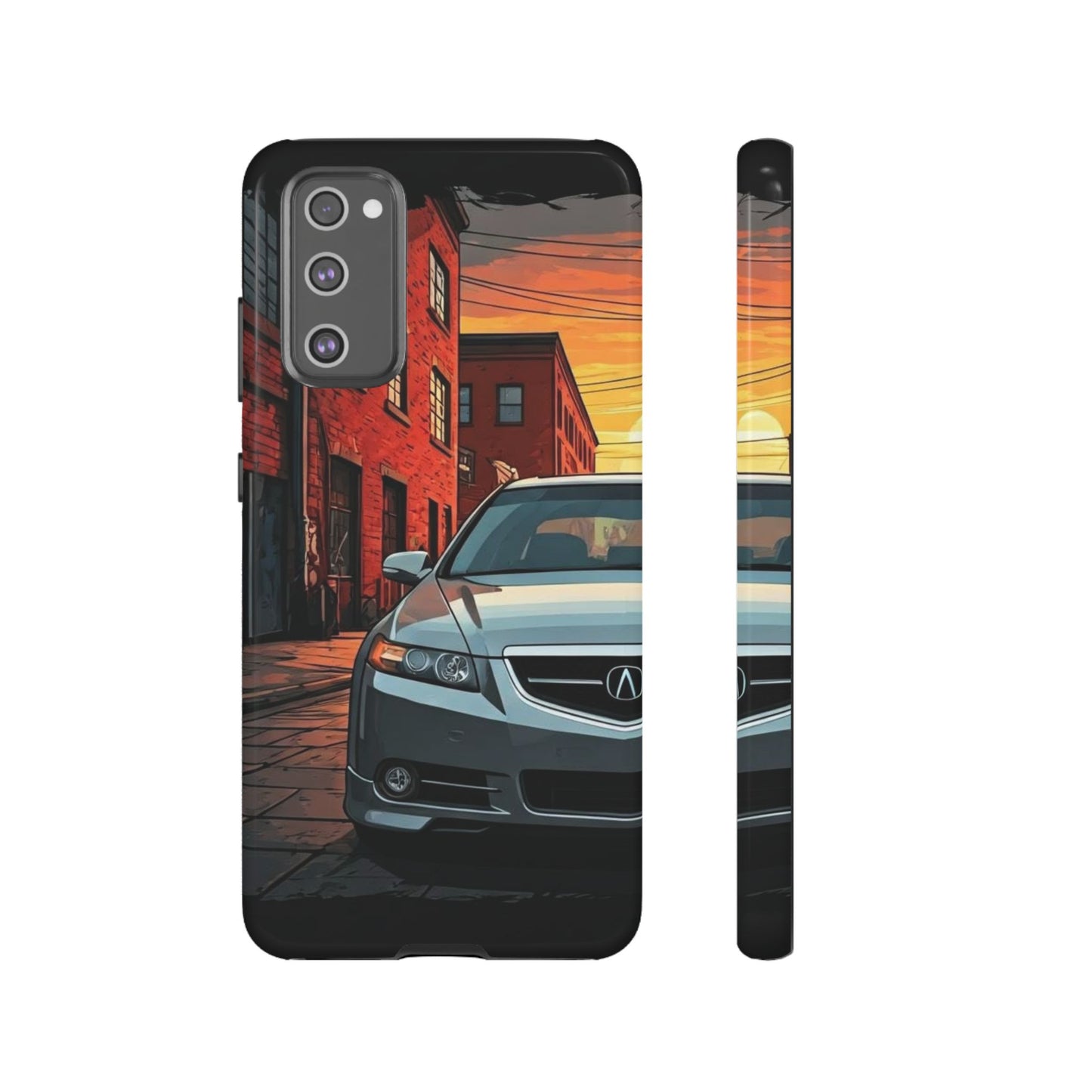 Acura TL Street Life-Dual Layer Ultra Tough Phone Case Printify by The Night Shift Automotive Apparel