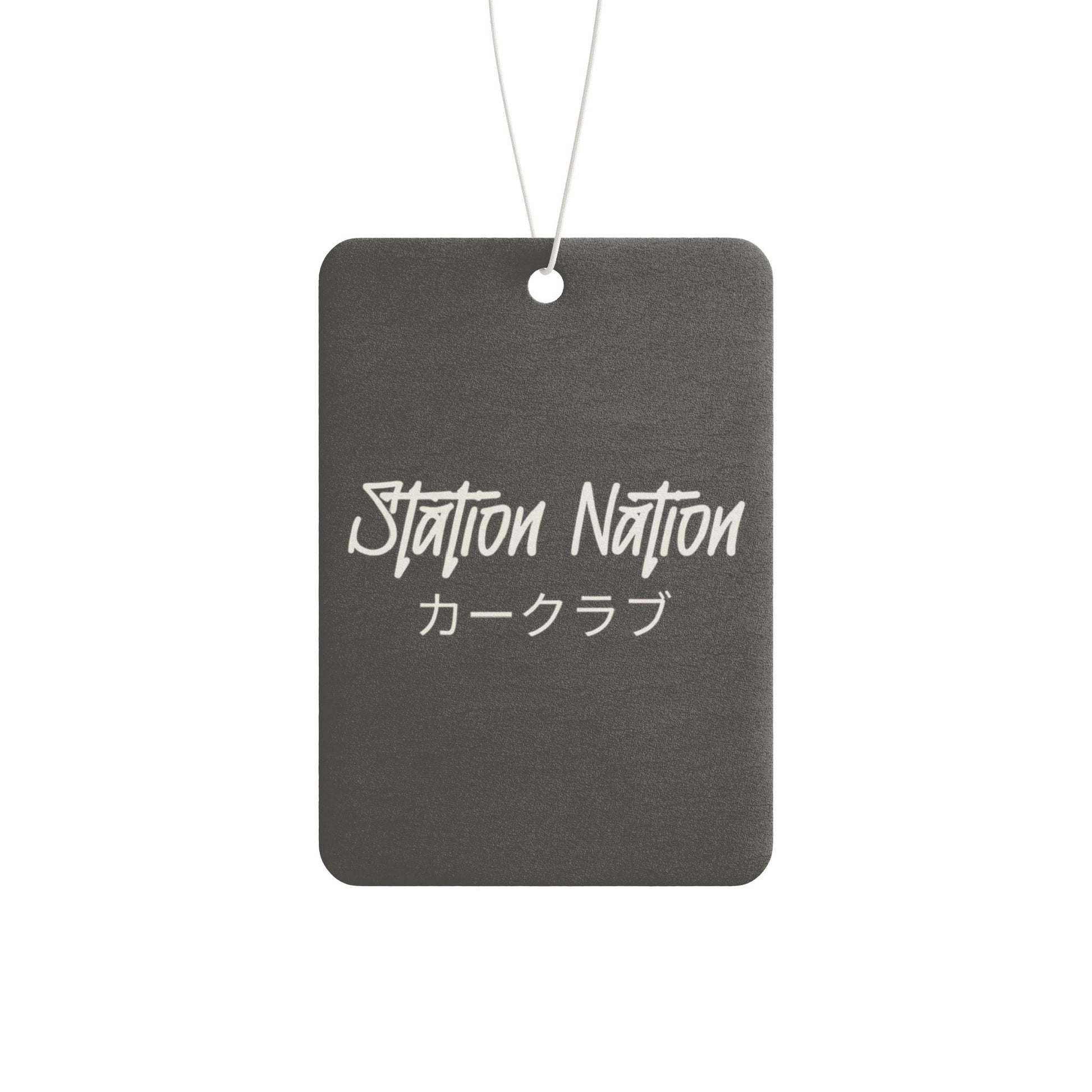 Station Nation Air Freshener Printify by The Night Shift Automotive Apparel