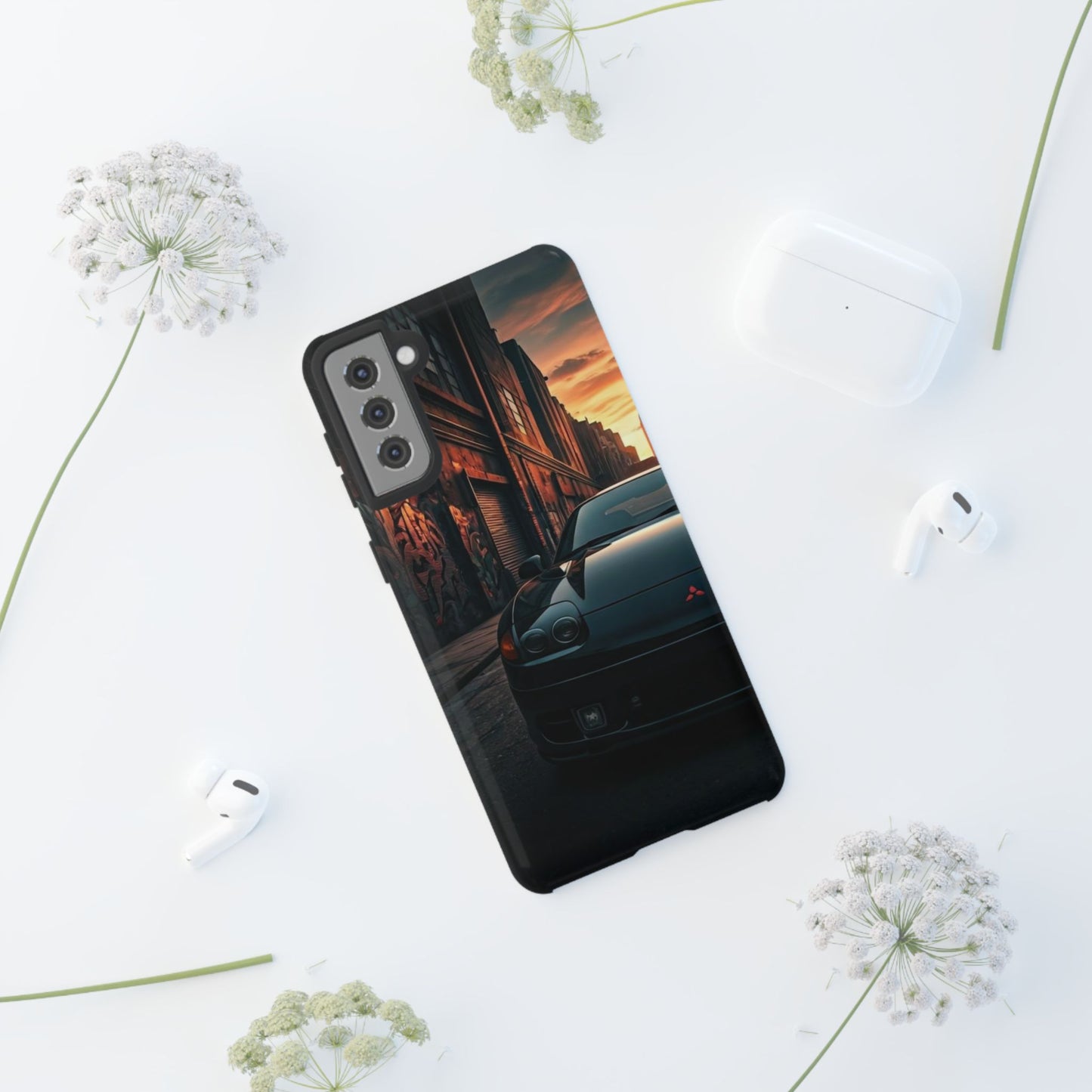 Mitsubishi 3000GT VR4 Street Life-Dual Layer Ultra Tough Phone Case Printify by The Night Shift Automotive Apparel