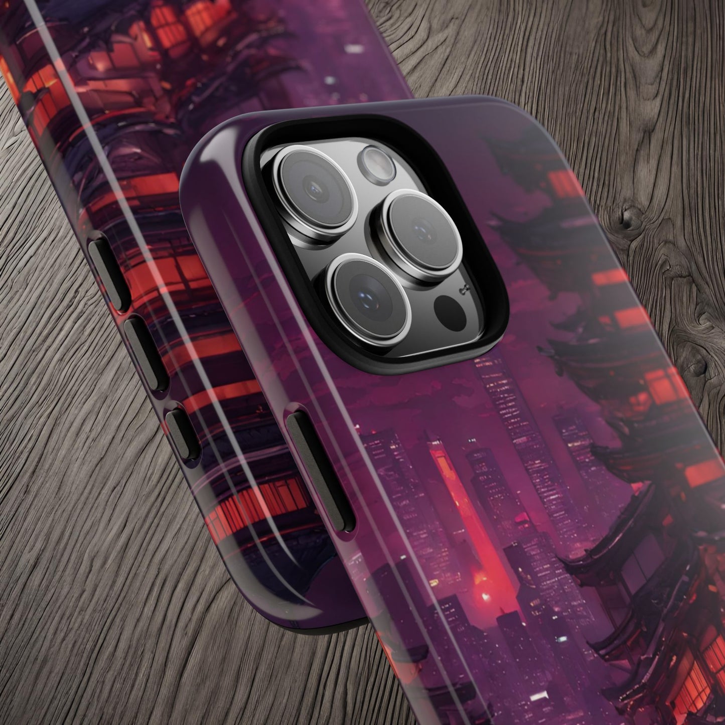 Traditional Japanese Village Countryside-Dual Layer Ultra Tough Phone Case Printify by The Night Shift Automotive Apparel