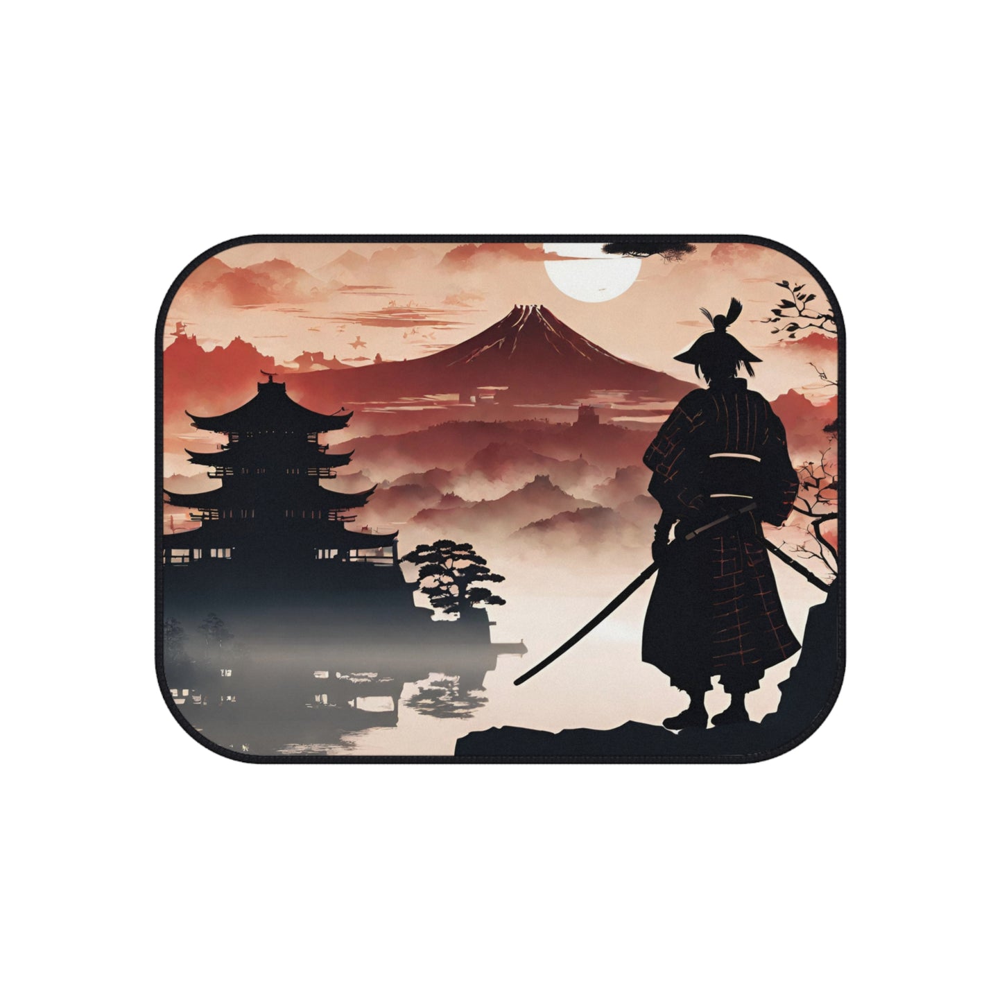 The Way Of The Samurai-Premium, High Quality Car Floor Mats (Set of 4) Printify by The Night Shift Automotive Apparel