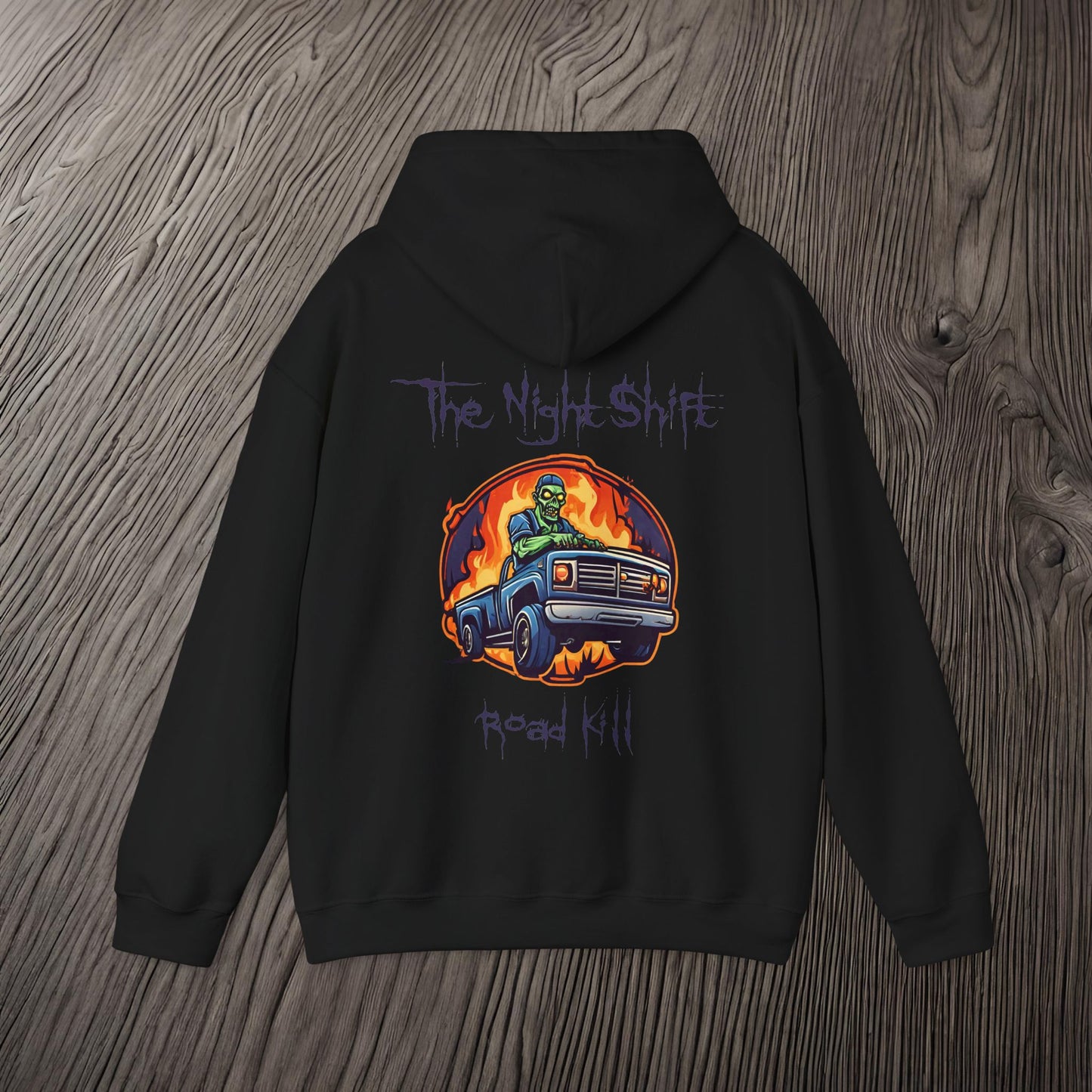 Zombie Road Kill-Ultra Soft, Premium Hoodie Printify by The Night Shift Automotive Apparel