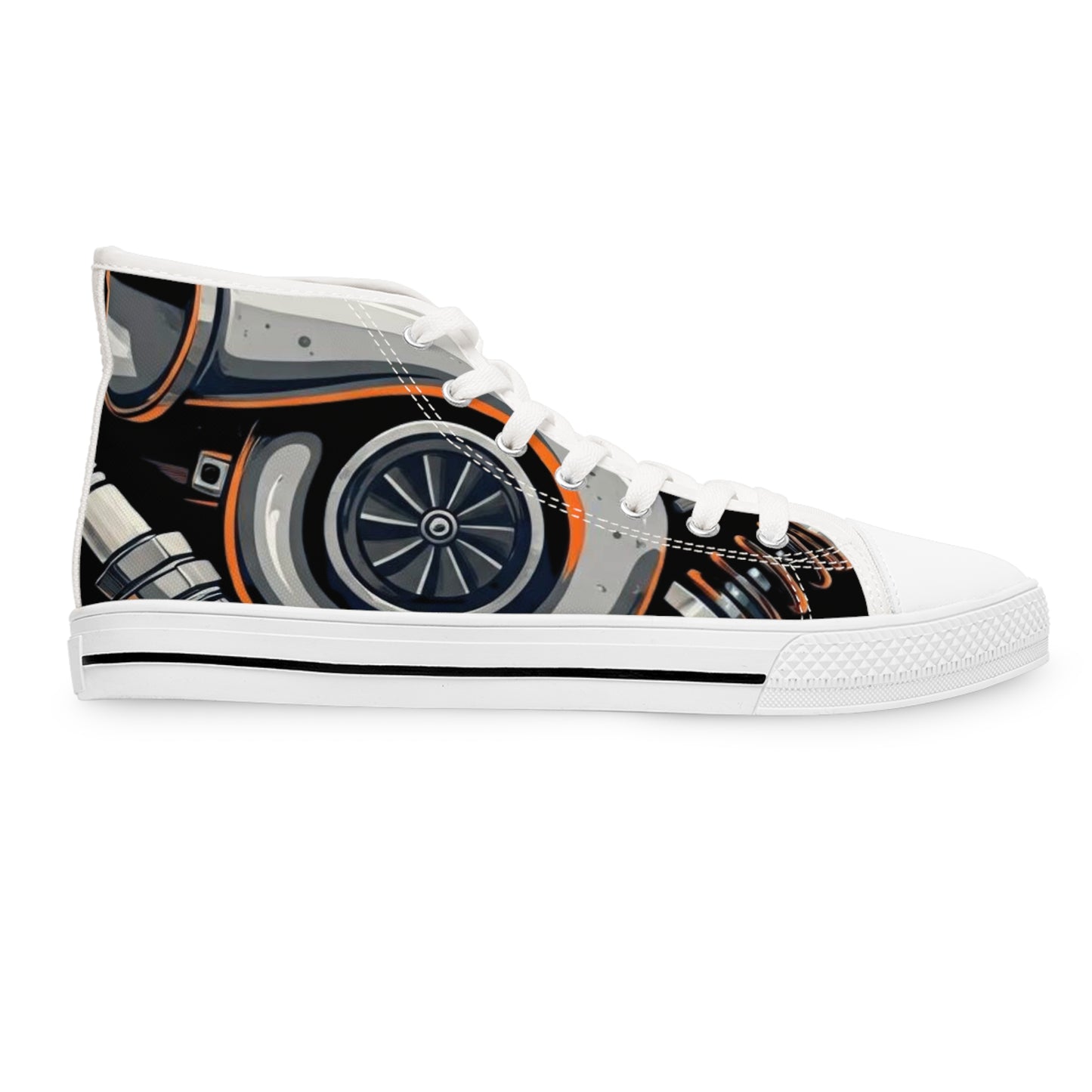 The Night Shift-Women's Canvas High Tops
