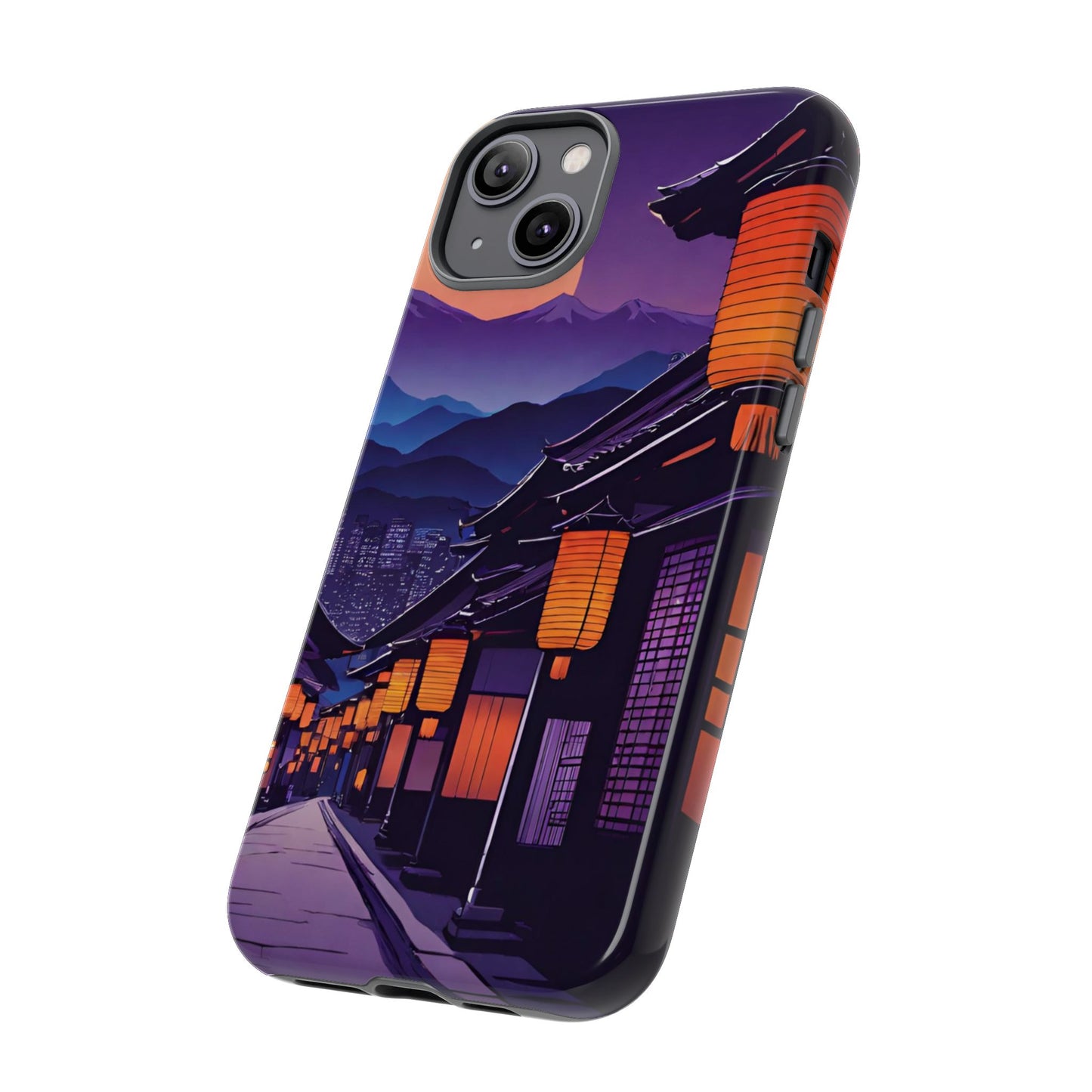 Traditional Japanese Village Countryside-Dual Layer Ultra Tough Phone Case Printify by The Night Shift Automotive Apparel