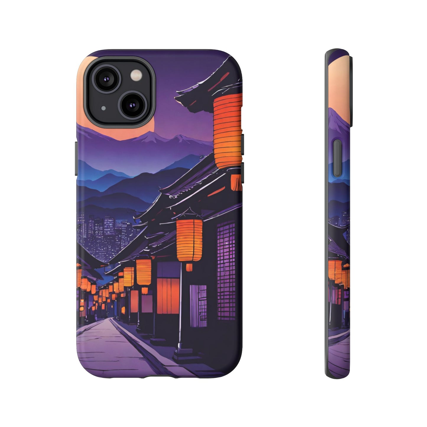 Traditional Japanese Village Countryside-Dual Layer Ultra Tough Phone Case Printify by The Night Shift Automotive Apparel