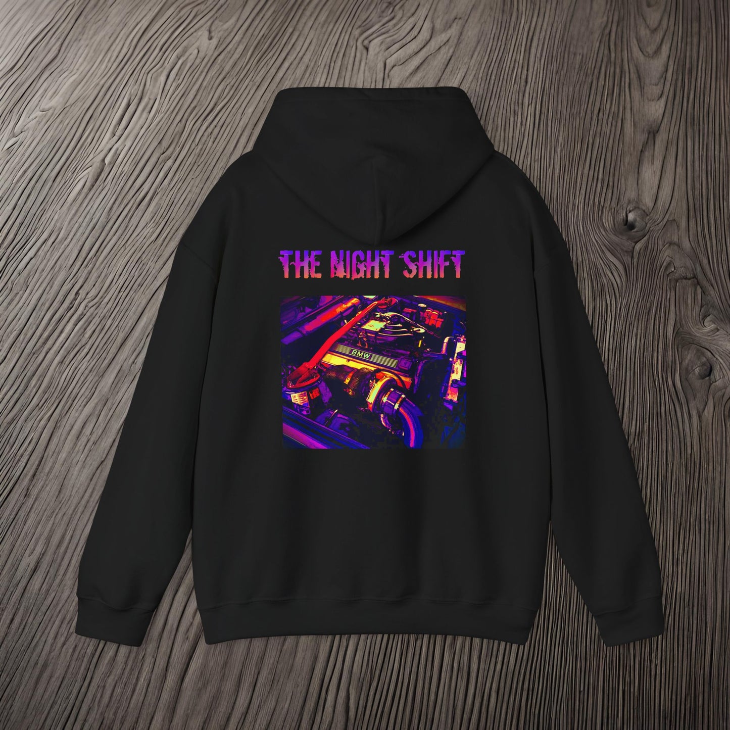 M20B30 Synthwave-Premium, Ultra Soft Unisex Hoodie Printify by The Night Shift Automotive Apparel