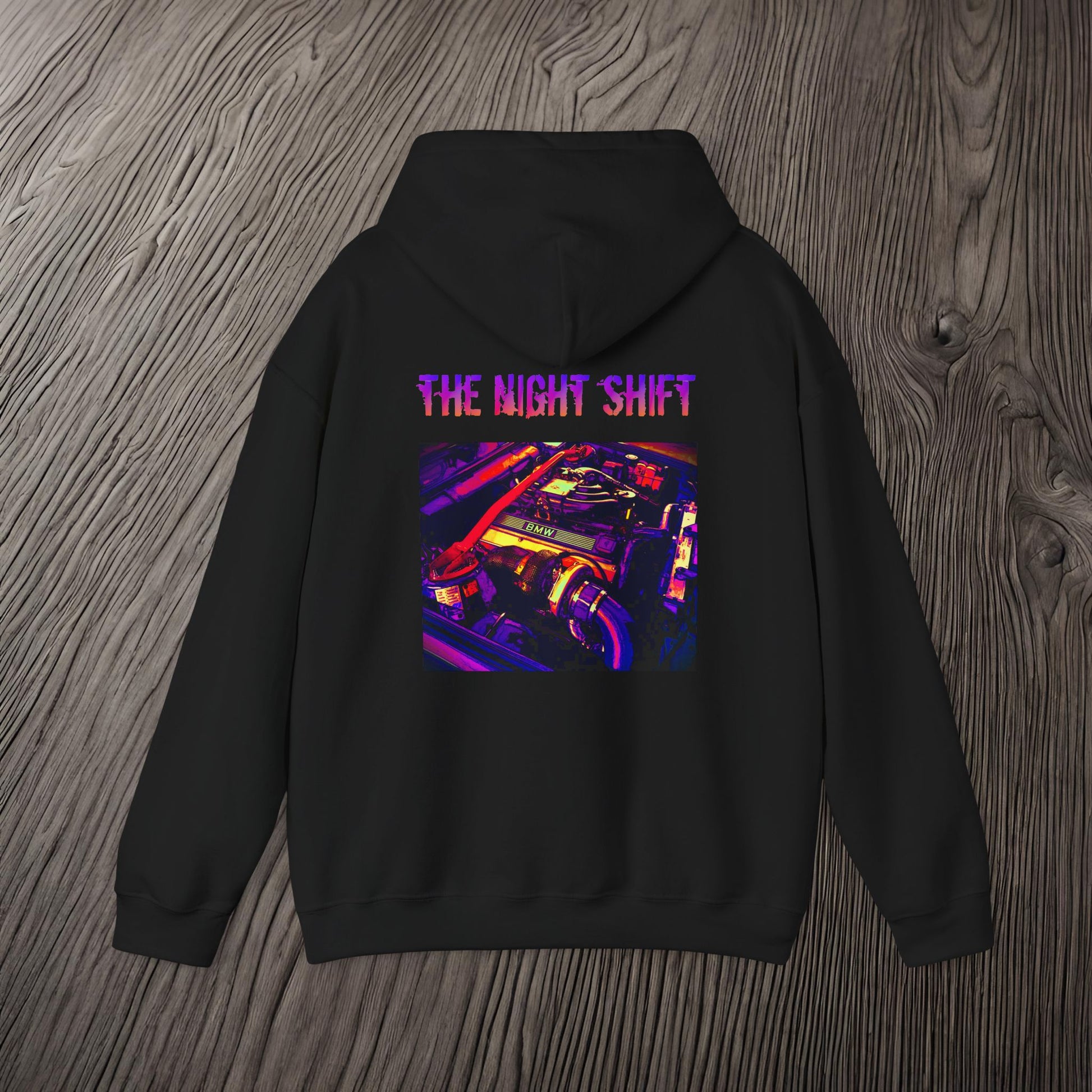 M20B30 Synthwave-Premium, Ultra Soft Unisex Hoodie Printify by The Night Shift Automotive Apparel