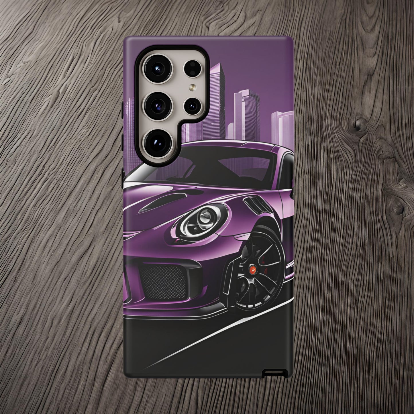 Porsche 911 GT3 RS-Dual Layer Ultra Tough Phone Case Samsung Galaxy S24 Ultra Matte Printify by The Night Shift Automotive Apparel