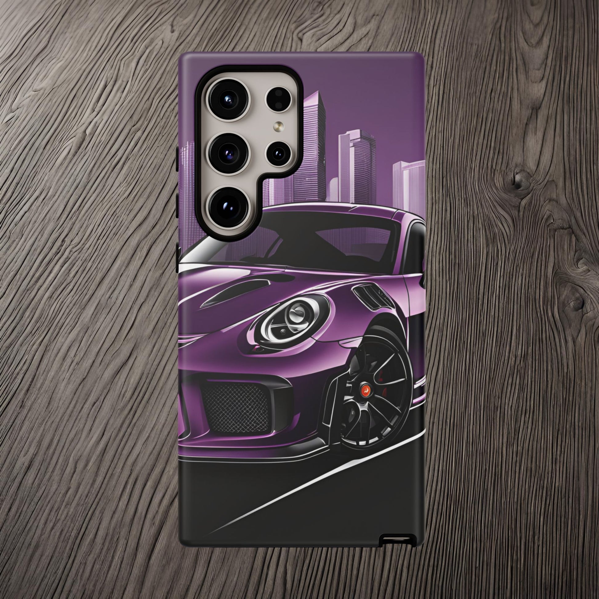 Porsche 911 GT3 RS-Dual Layer Ultra Tough Phone Case Samsung Galaxy S24 Ultra Matte Printify by The Night Shift Automotive Apparel