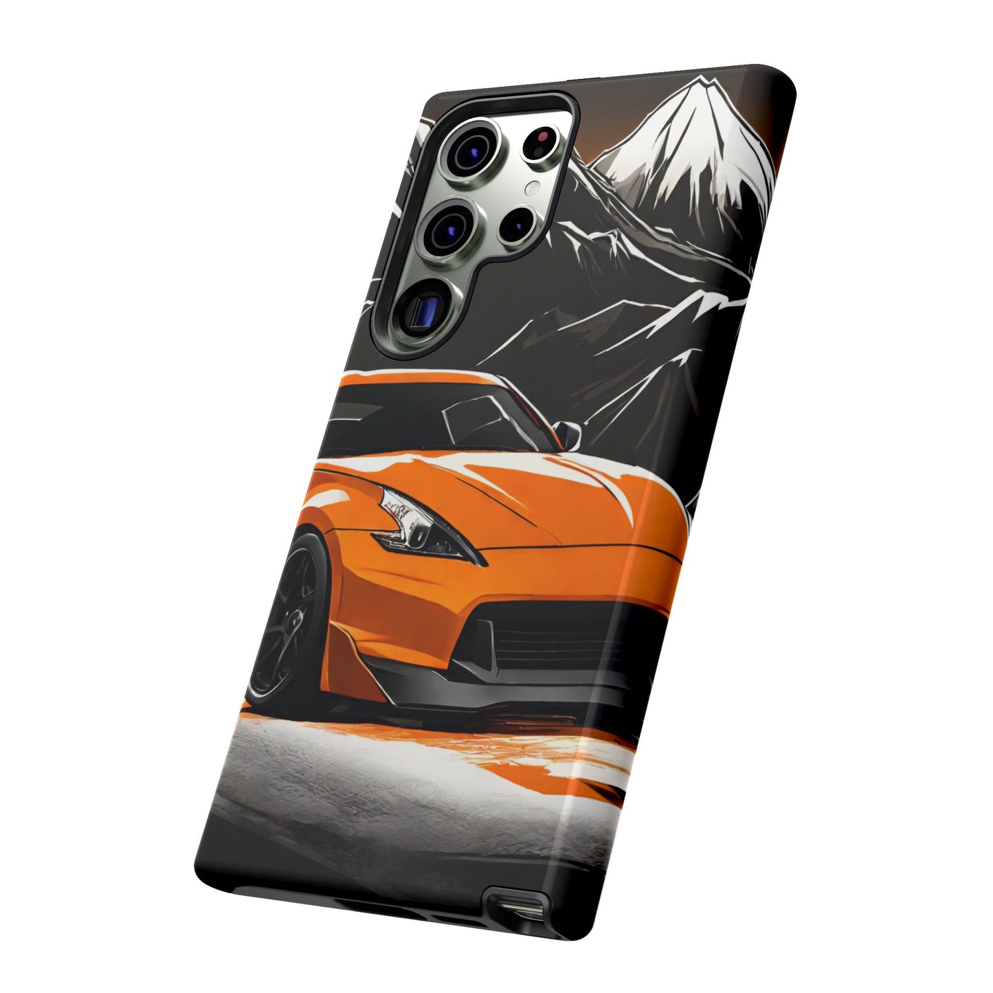 Nissan 370Z Mt Fuji-Dual Layer Ultra Tough Phone Case Printify by The Night Shift Automotive Apparel