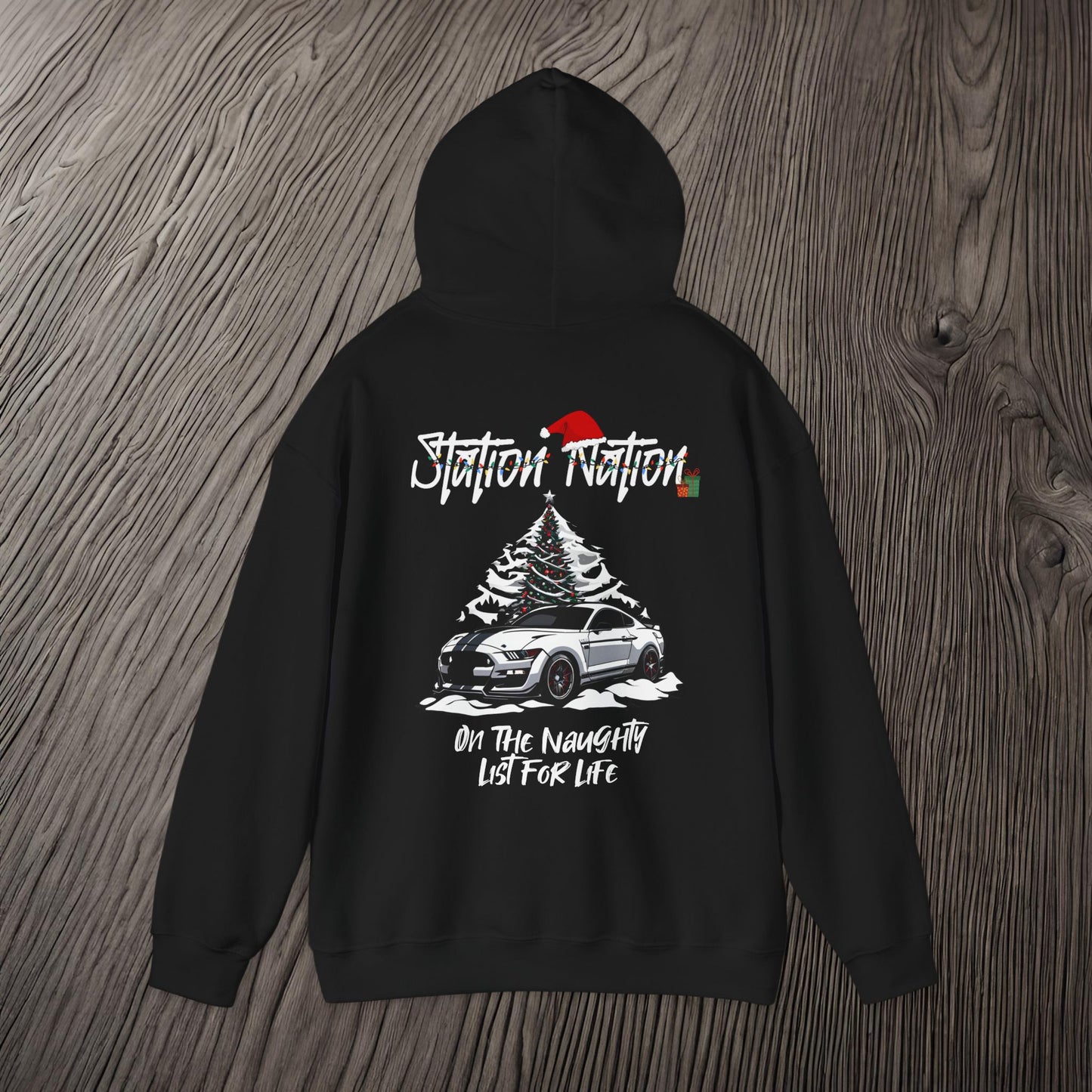 🎁 Christmas Limited Edition Station Nation-Ultra Soft, Premium Hoodie Printify by The Night Shift Automotive Apparel