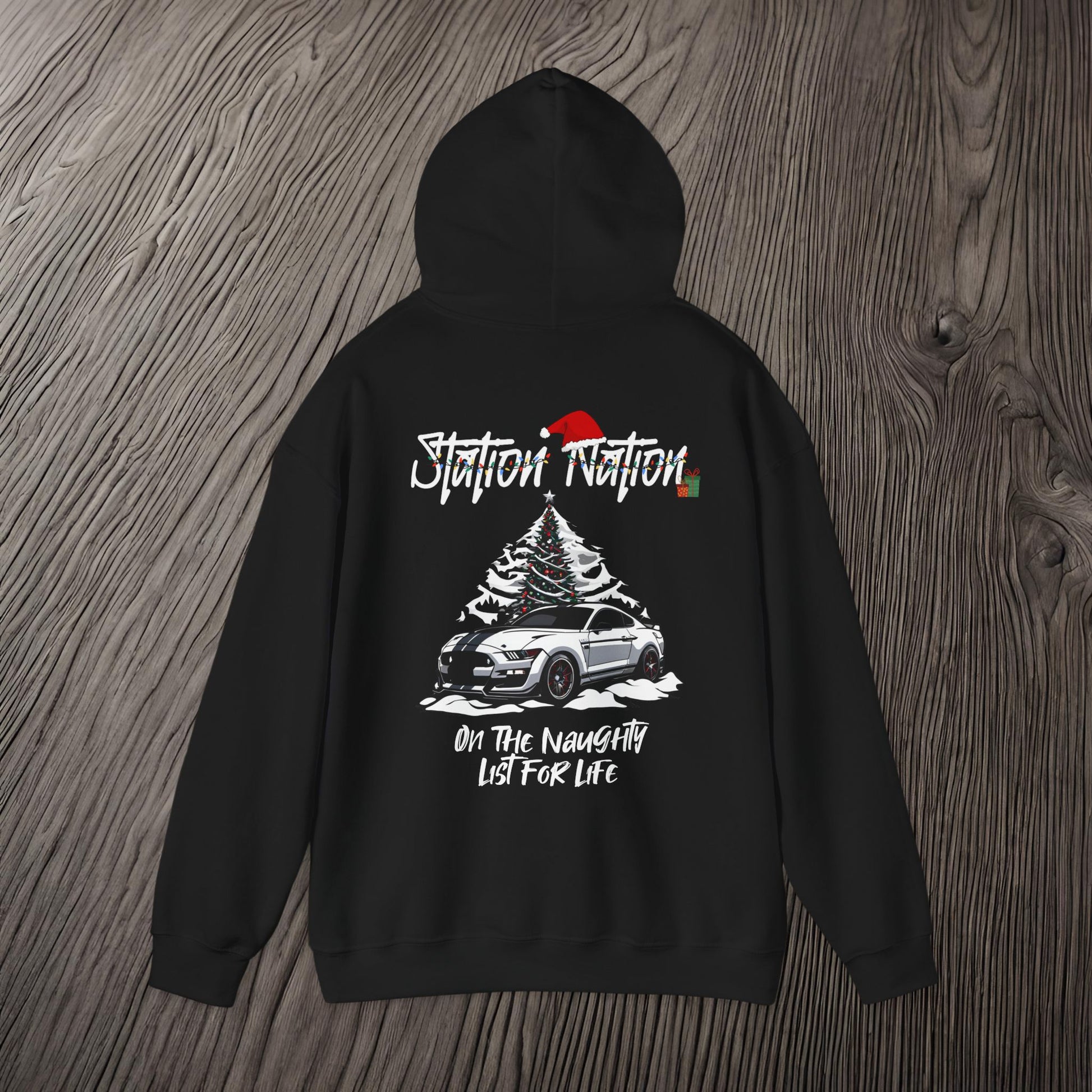 🎁 Christmas Limited Edition Station Nation-Ultra Soft, Premium Hoodie Printify by The Night Shift Automotive Apparel