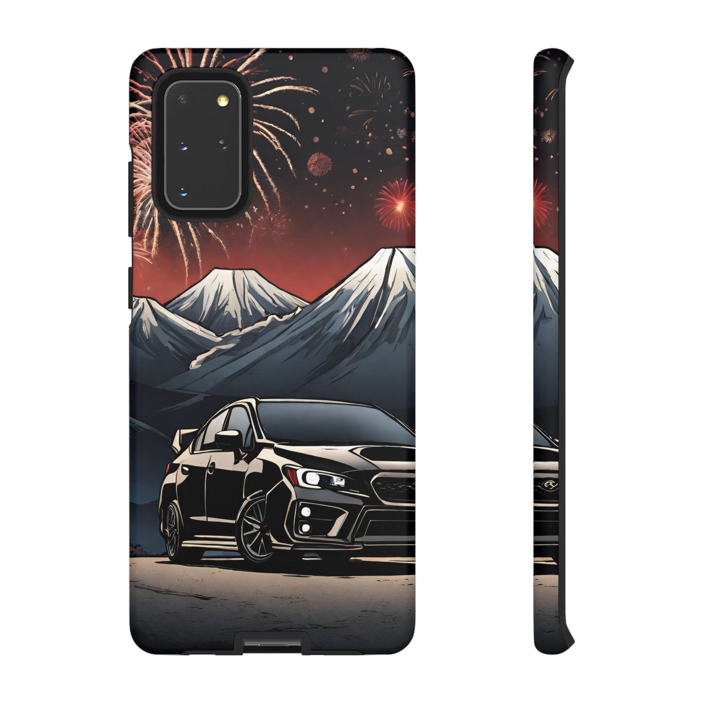Subaru WRX/STI Fireworks-Dual Layer Ultra Tough Phone Case Samsung Galaxy S20+ Matte Printify by The Night Shift Automotive Apparel