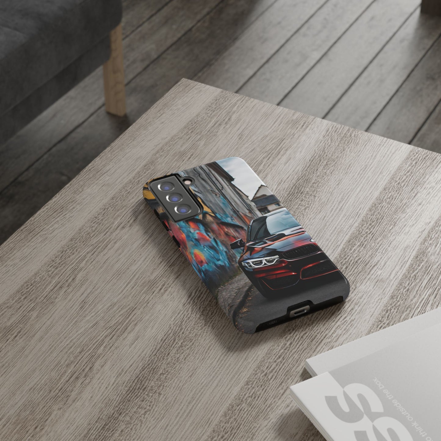 BMW M3/M4-Dual Layer Ultra Tough Phone Case Samsung Galaxy S21 FE Glossy Printify by The Night Shift Automotive Apparel