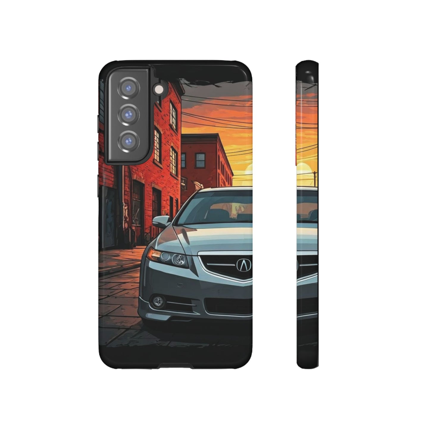 Acura TL Street Life-Dual Layer Ultra Tough Phone Case Printify by The Night Shift Automotive Apparel