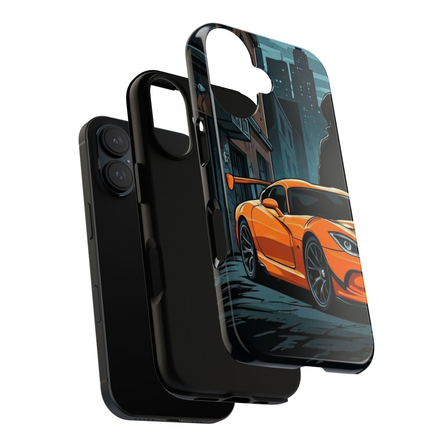 Dodge Viper SRT-10 Street Life-Dual Layer Ultra Tough Phone Case Printify by The Night Shift Automotive Apparel