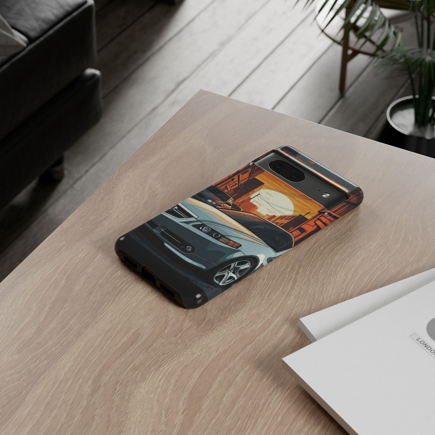 Acura TL Street Life-Dual Layer Ultra Tough Phone Case Google Pixel 7 Glossy Printify by The Night Shift Automotive Apparel