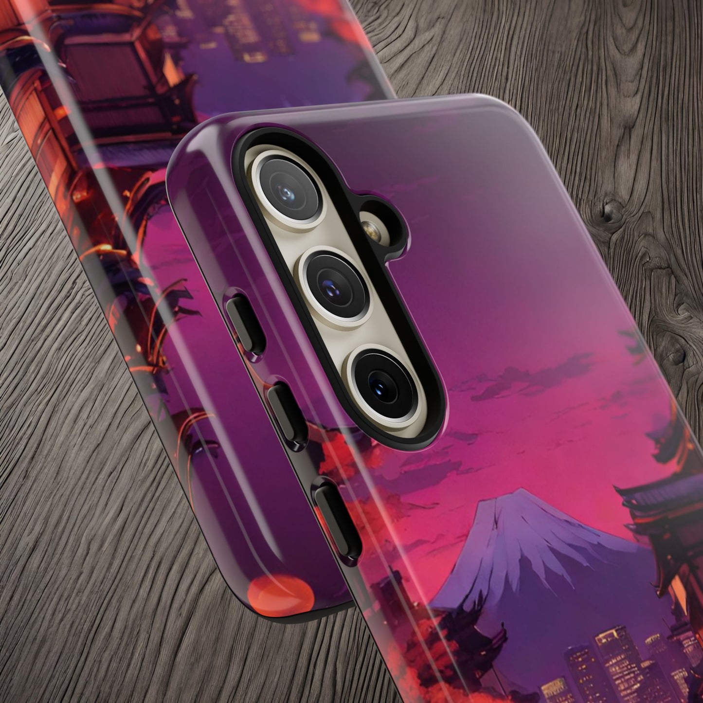 Traditional Japanese Village Countryside-Dual Layer Ultra Tough Phone Case Printify by The Night Shift Automotive Apparel