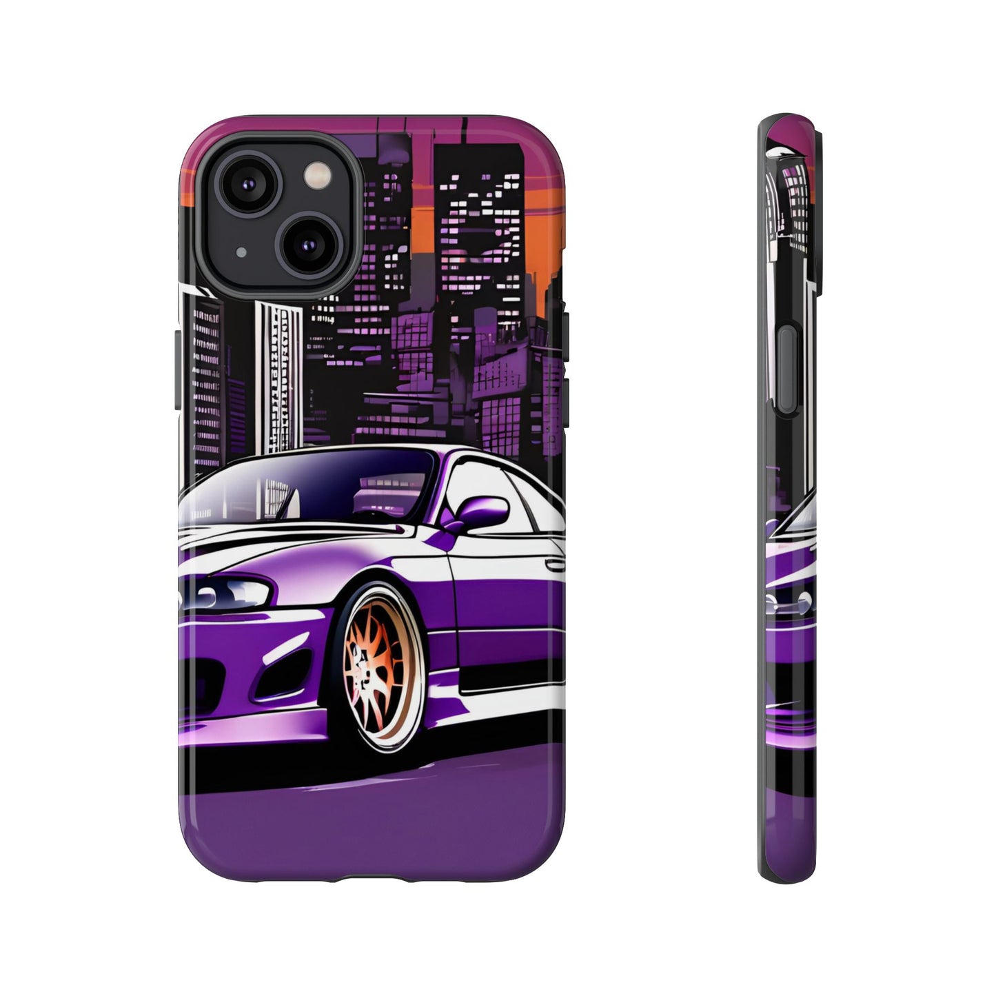 Nissan 240sx S15-Dual Layer Ultra Tough Phone Case Printify by The Night Shift Automotive Apparel
