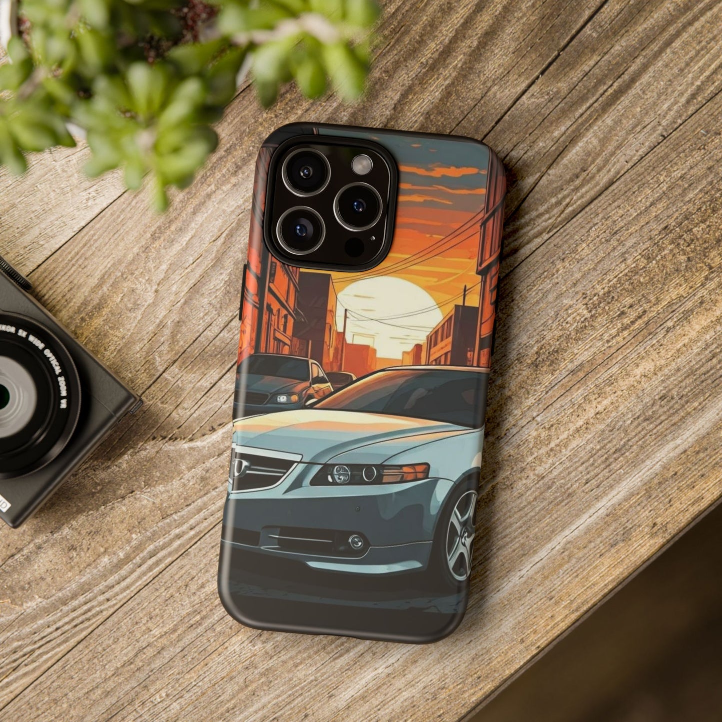 Acura TL Street Life-Dual Layer Ultra Tough Phone Case iPhone 16 Pro Max Matte Printify by The Night Shift Automotive Apparel
