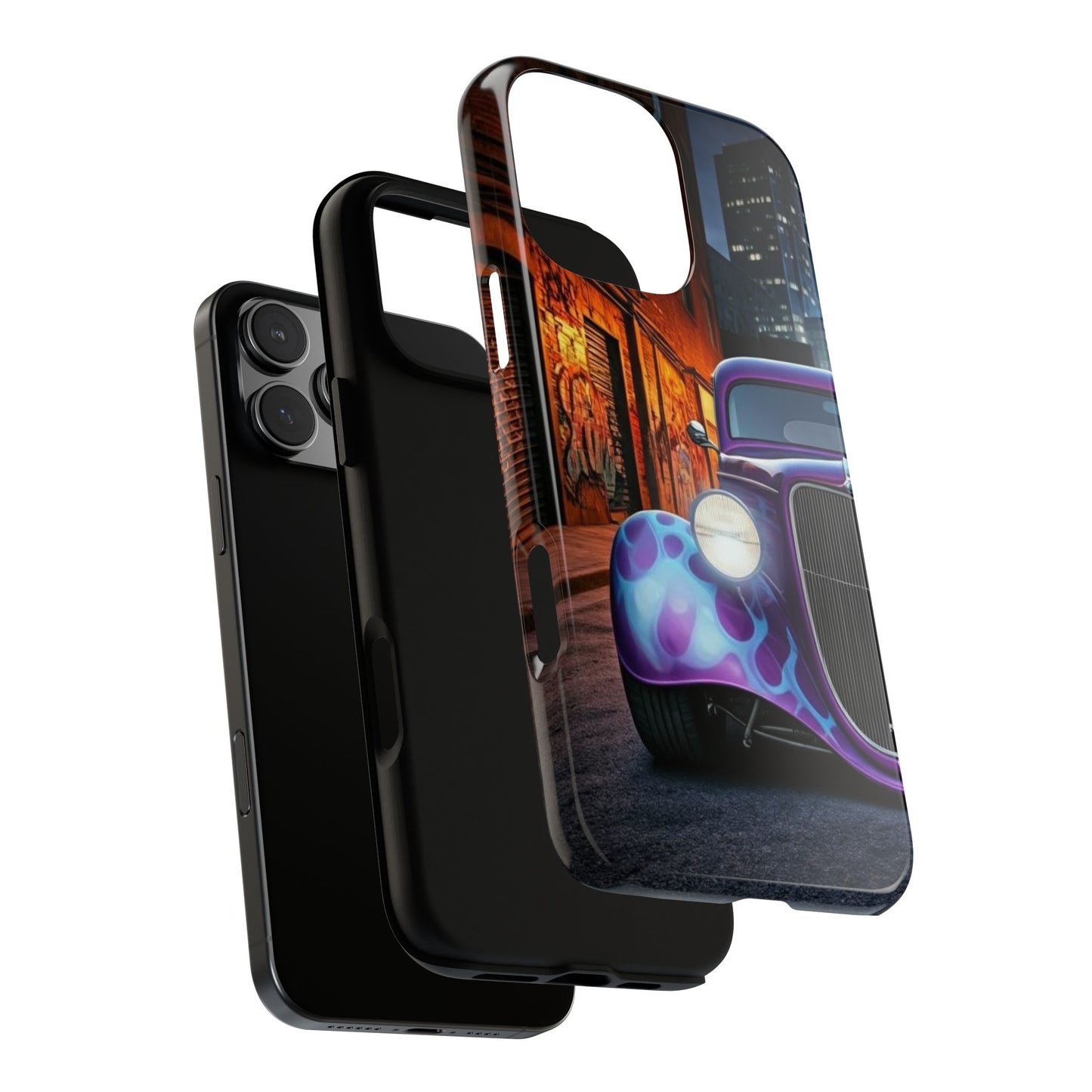 1934 Ford Street Life-Dual Layer Ultra Tough Phone Case Printify by The Night Shift Automotive Apparel