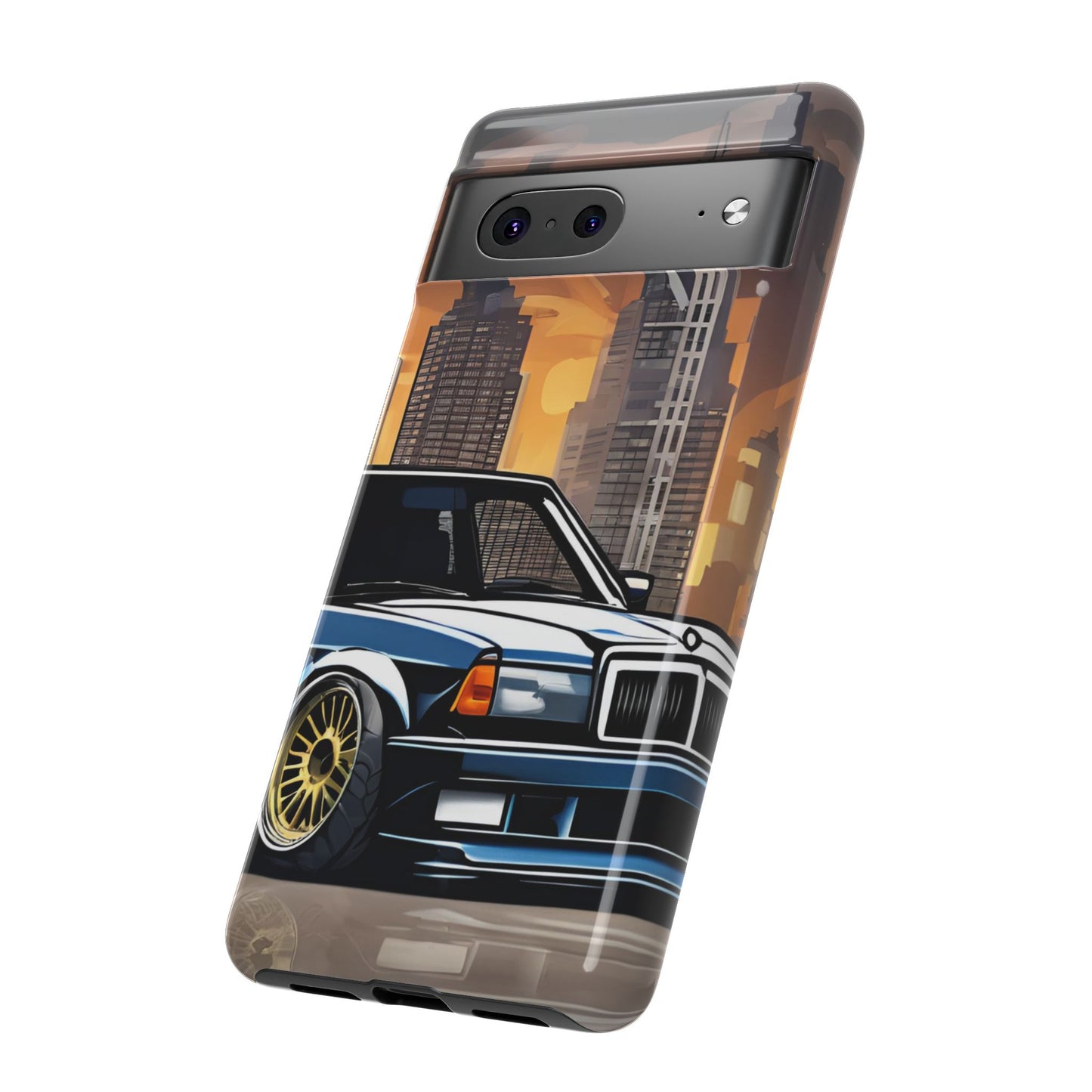 Mercedes Benz 190e Evo-Dual Layer Ultra Tough Phone Case Printify by The Night Shift Automotive Apparel