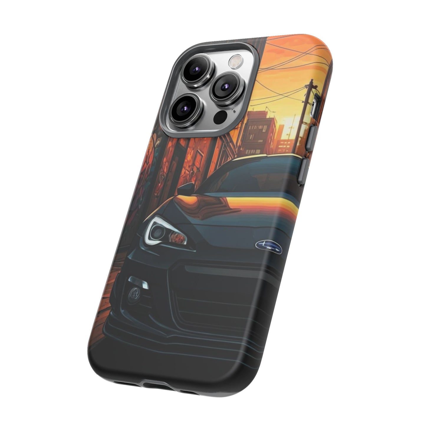 Subaru BRZ Street Life-Dual Layer Ultra Tough Phone Case Printify by The Night Shift Automotive Apparel