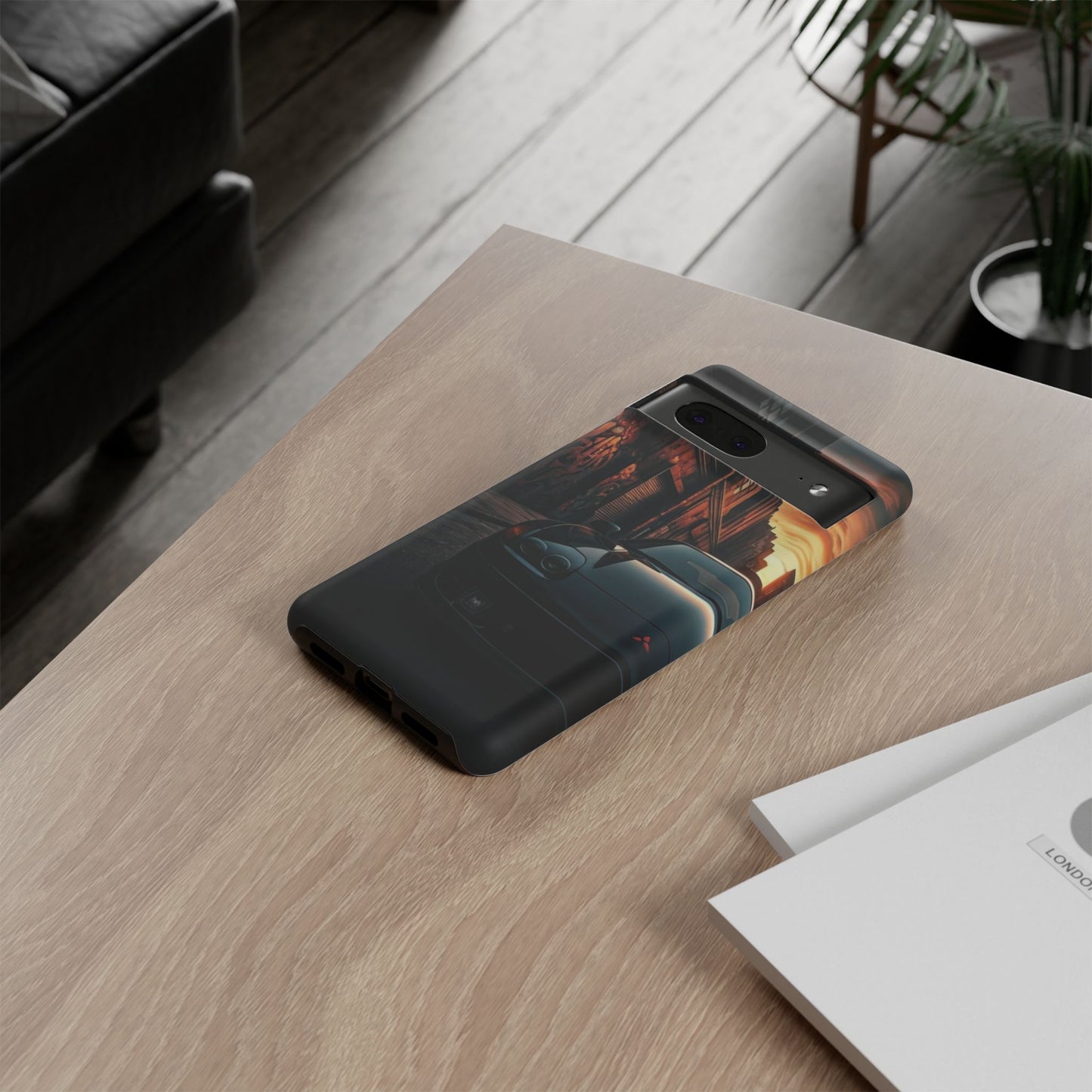 Mitsubishi 3000GT VR4 Street Life-Dual Layer Ultra Tough Phone Case Google Pixel 7 Matte Printify by The Night Shift Automotive Apparel
