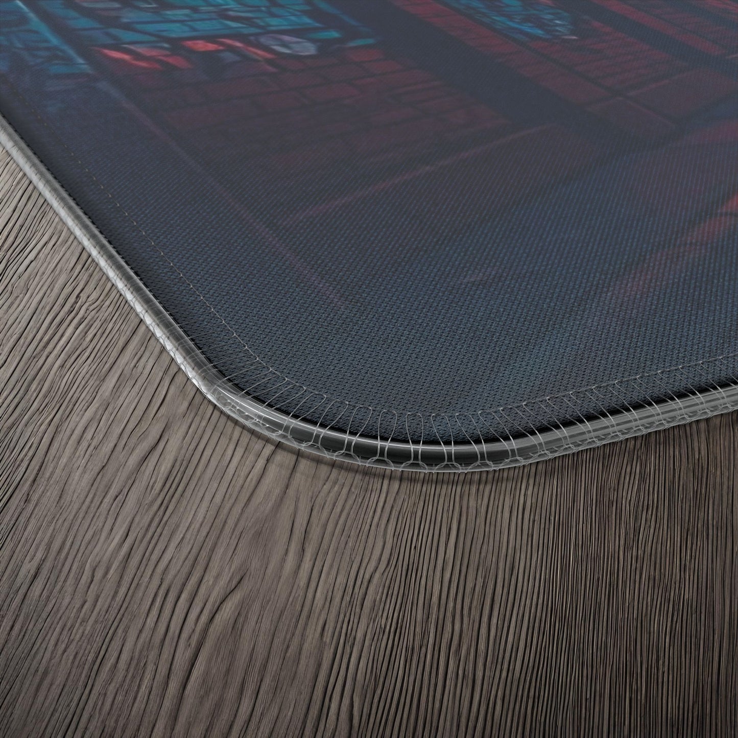 Toyota Supra MK-V Street Life-LED Gaming Mouse Pad with Wireless Charging Printify by The Night Shift Automotive Apparel