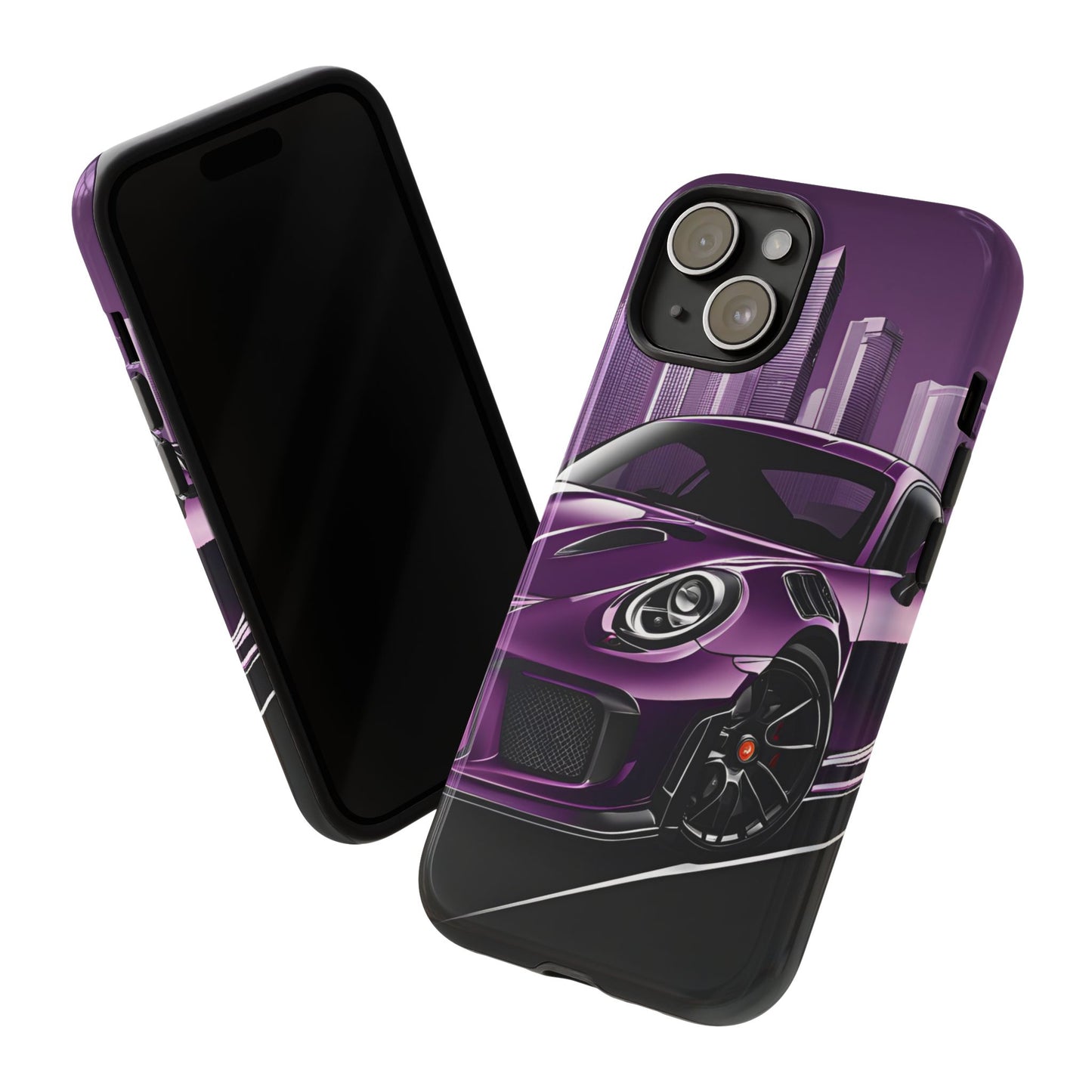 Porsche 911 GT3 RS-Dual Layer Ultra Tough Phone Case Printify by The Night Shift Automotive Apparel