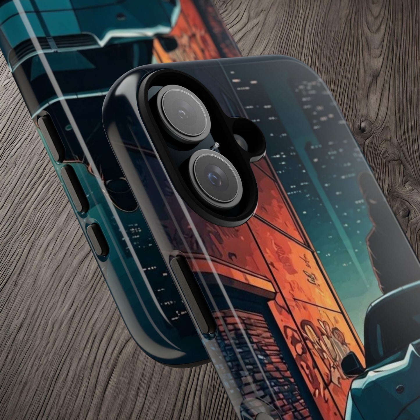 Ford Mustang Shelby GT350 Street Life-Dual Layer Ultra Tough Phone Case Printify by The Night Shift Automotive Apparel