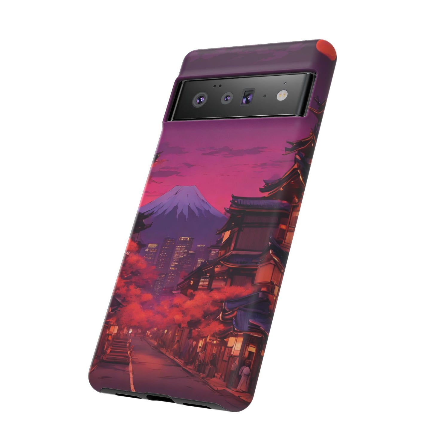 Traditional Japanese Village Countryside-Dual Layer Ultra Tough Phone Case Printify by The Night Shift Automotive Apparel