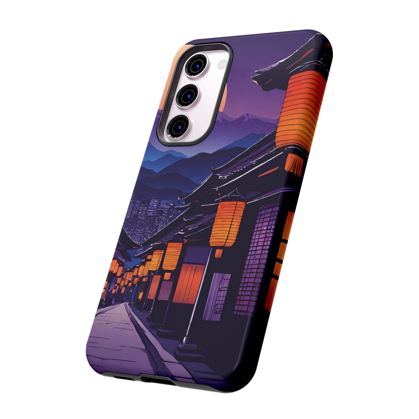 Traditional Japanese Village Countryside-Dual Layer Ultra Tough Phone Case Printify by The Night Shift Automotive Apparel