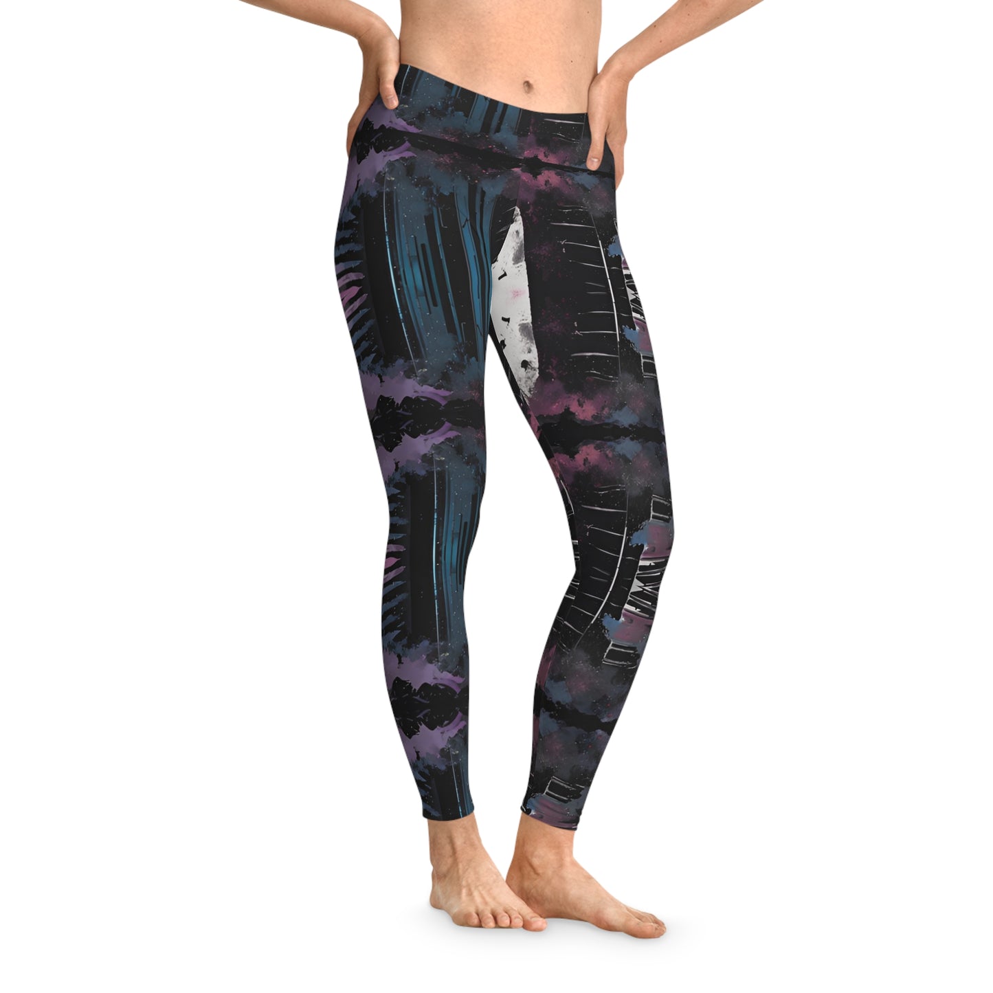 Stretchy Leggings Printify by The Night Shift Automotive Apparel