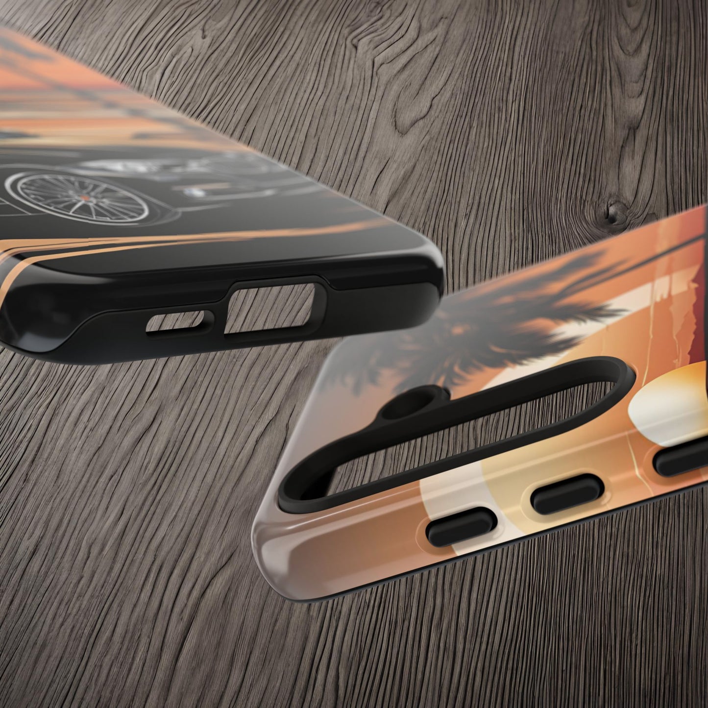 BMW Sunset On The Beach-Dual Layer Ultra Tough Phone Case Printify by The Night Shift Automotive Apparel