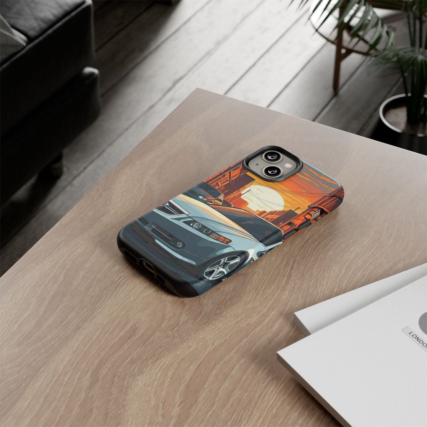 Acura TL Street Life-Dual Layer Ultra Tough Phone Case iPhone 14 Matte Printify by The Night Shift Automotive Apparel
