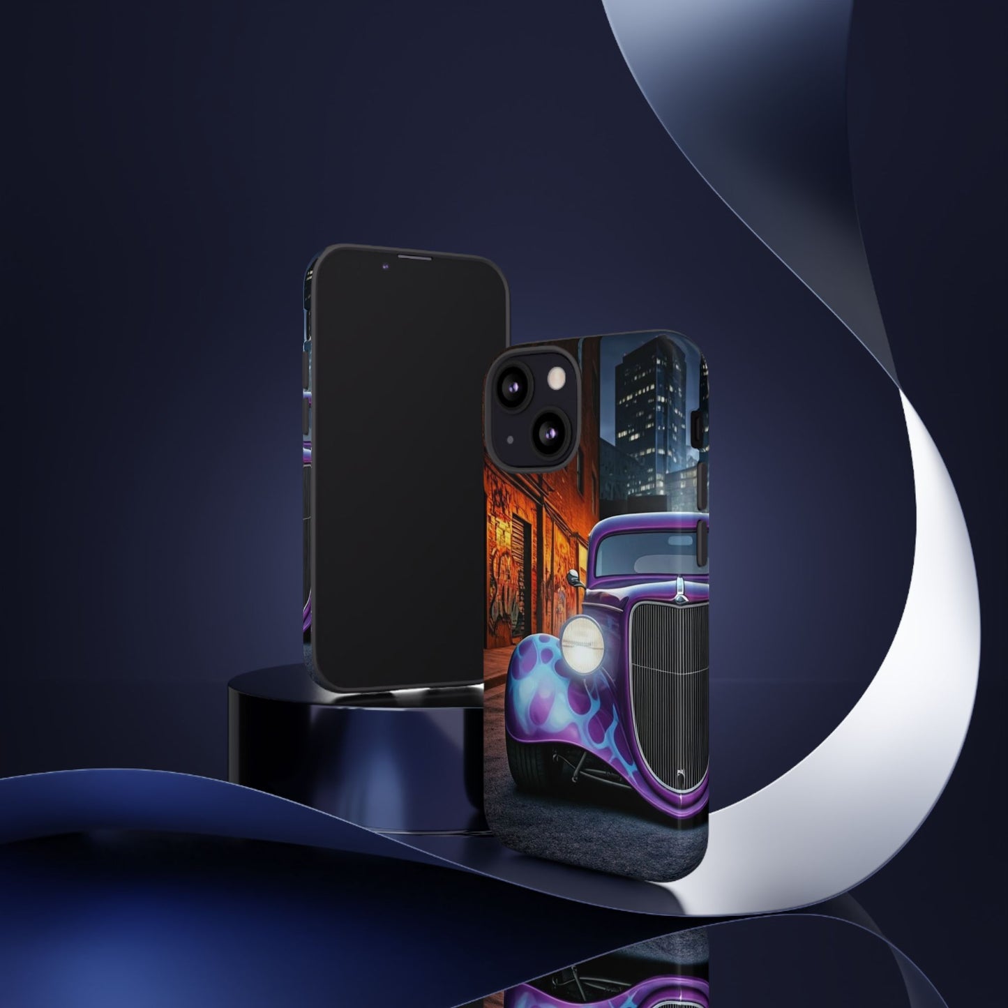 1934 Ford Street Life-Dual Layer Ultra Tough Phone Case iPhone 13 Mini Glossy Printify by The Night Shift Automotive Apparel