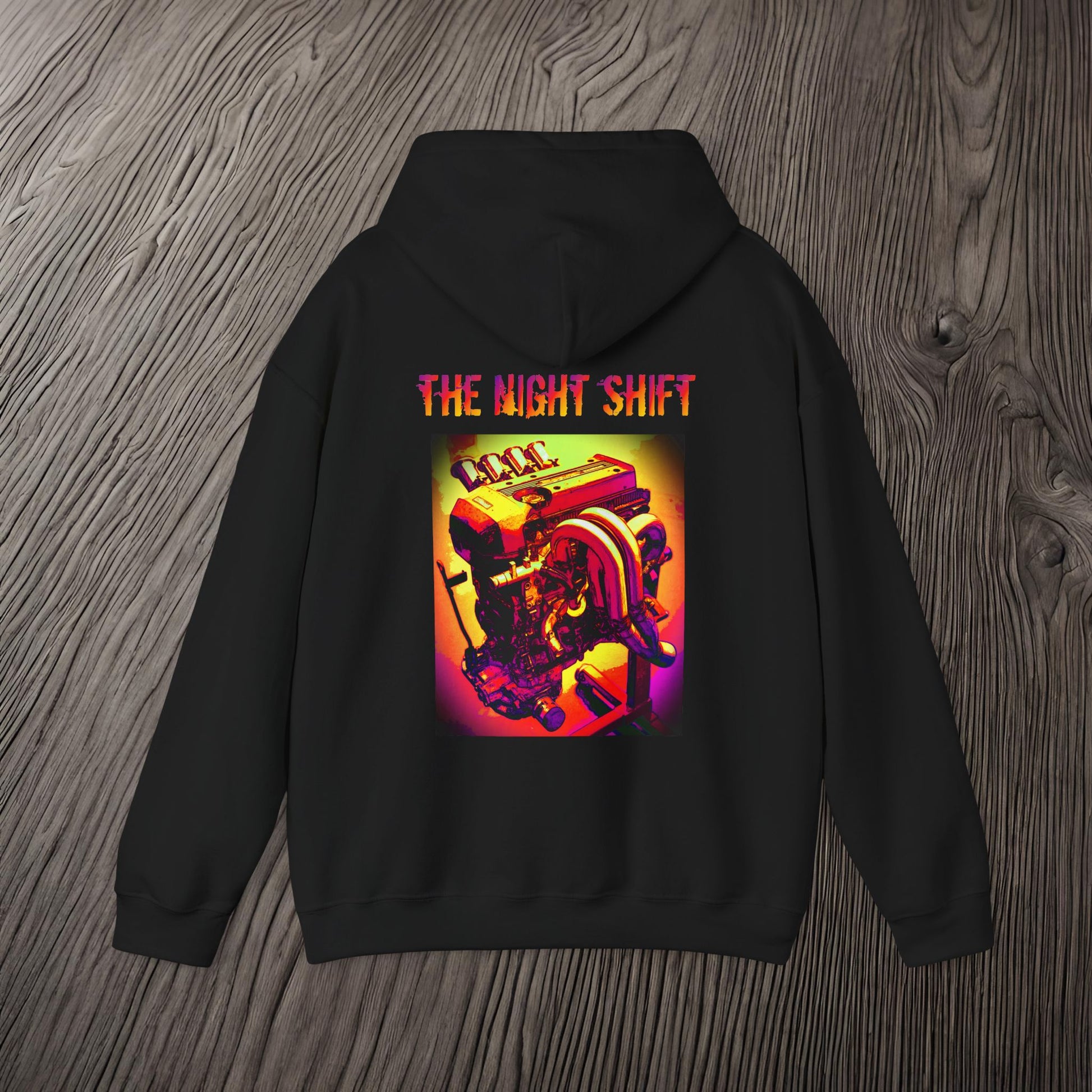 3S-GE ITB Synthwave-Premium, Ultra Soft Unisex Hoodie Printify by The Night Shift Automotive Apparel