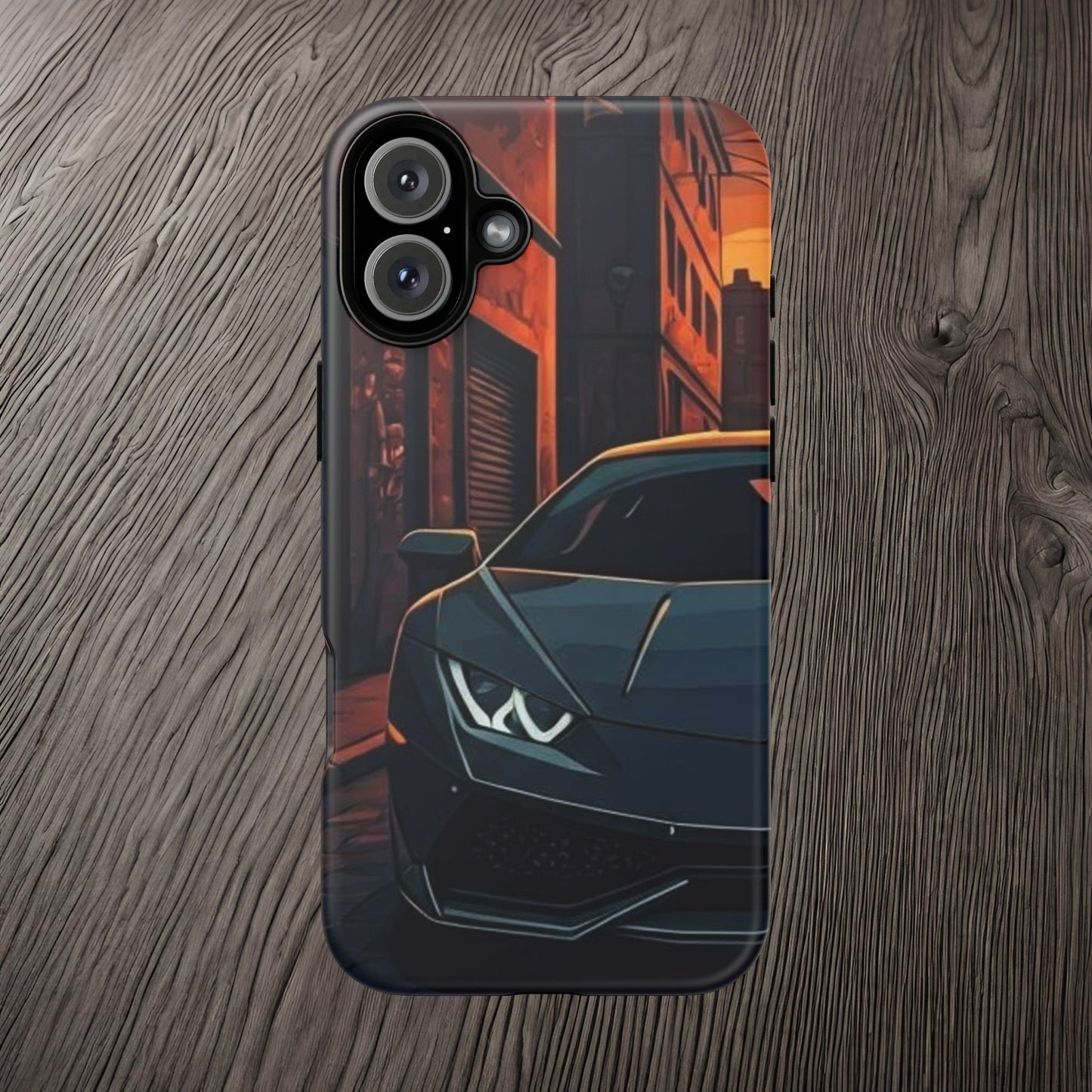 Lamborghini Huracan Street Life-Dual Layer Ultra Tough Phone Case Printify by The Night Shift Automotive Apparel