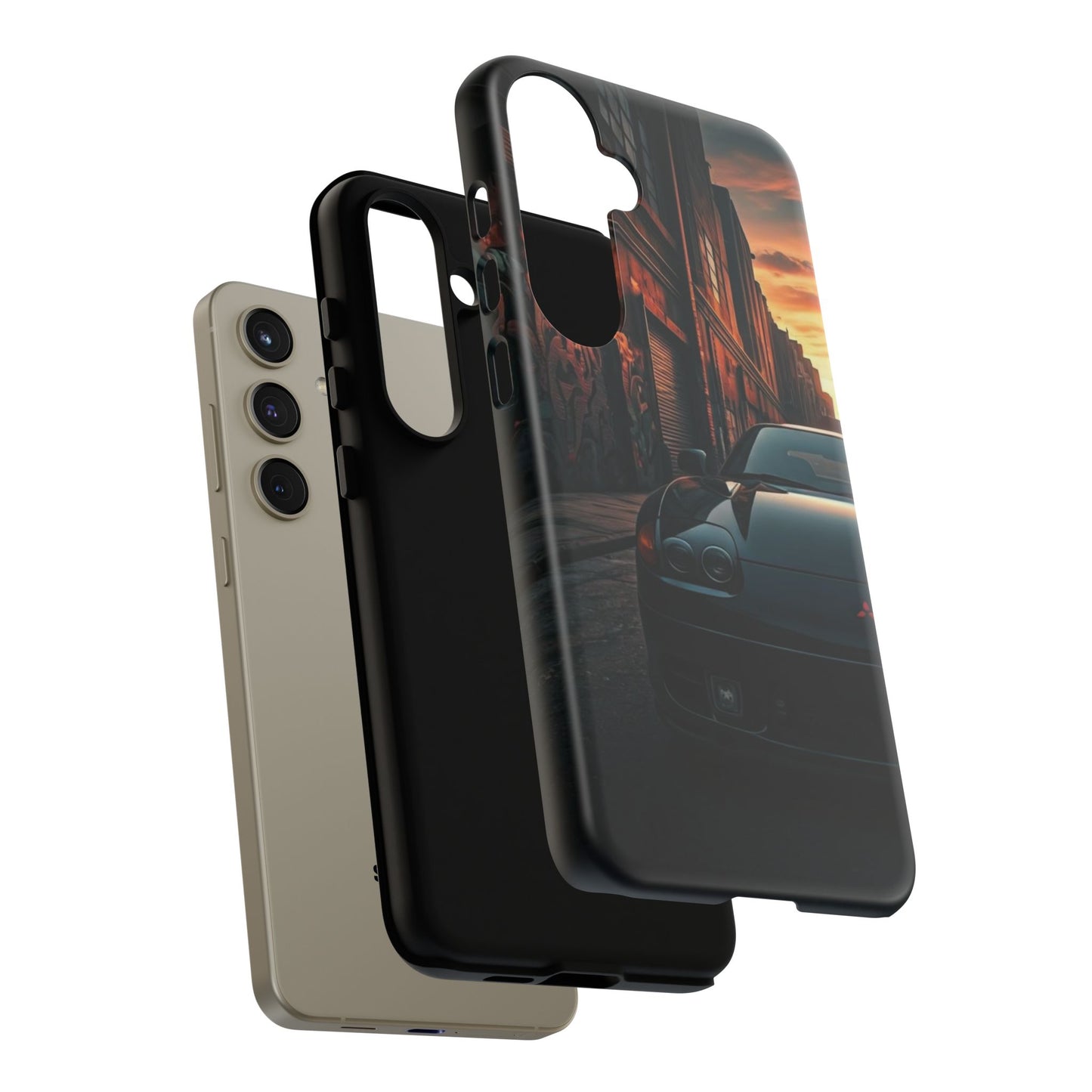 Mitsubishi 3000GT VR4 Street Life-Dual Layer Ultra Tough Phone Case Printify by The Night Shift Automotive Apparel