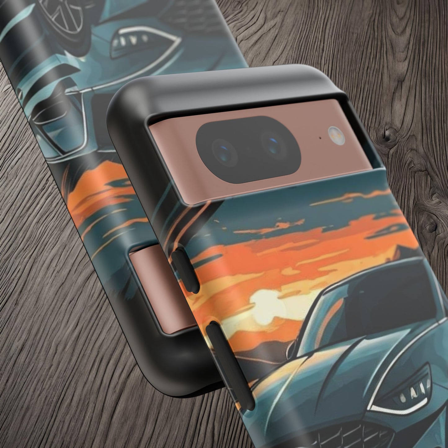 Hyundai Sonata-Sunset Drive-Dual Layer Ultra Tough Phone Case Printify by The Night Shift Automotive Apparel