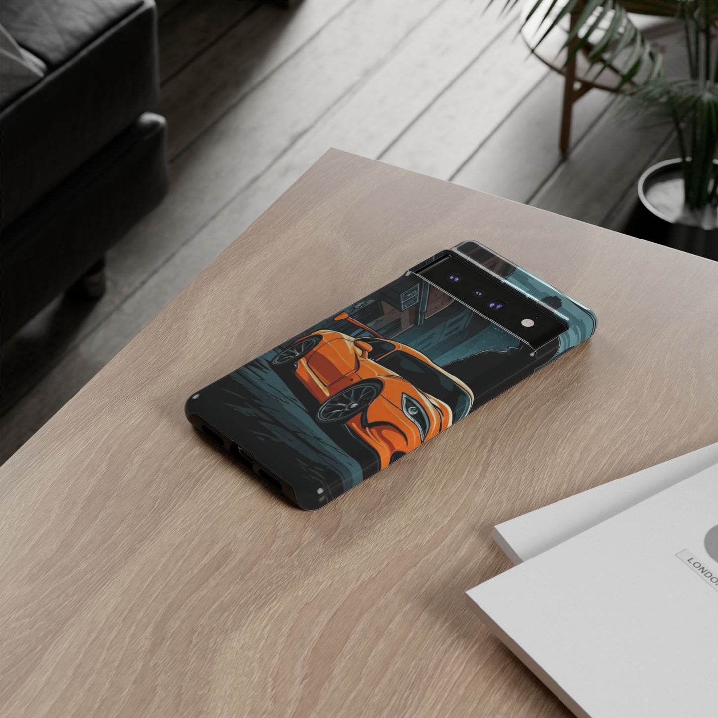 Dodge Viper SRT-10 Street Life-Dual Layer Ultra Tough Phone Case Google Pixel 6 Pro Glossy Printify by The Night Shift Automotive Apparel