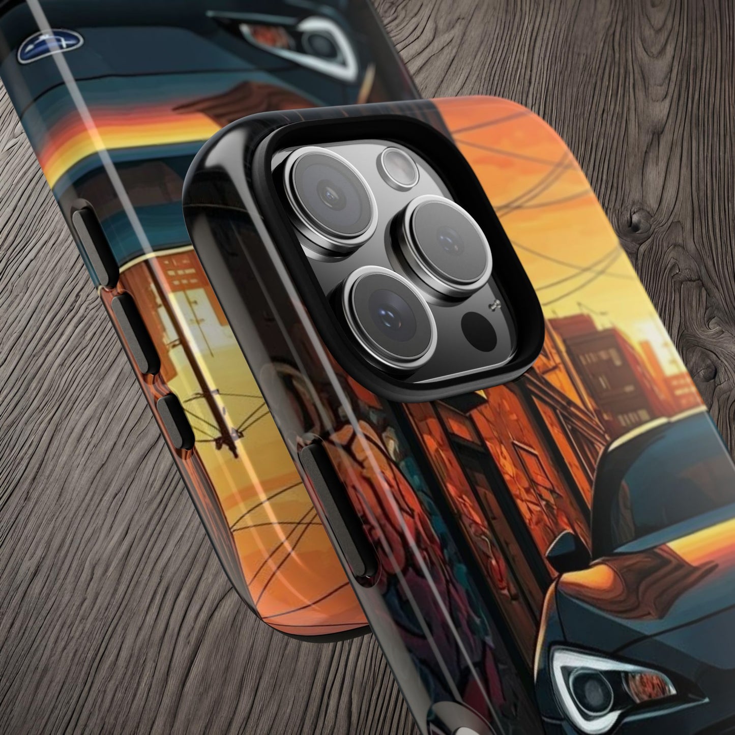 Subaru BRZ Street Life-Dual Layer Ultra Tough Phone Case Printify by The Night Shift Automotive Apparel