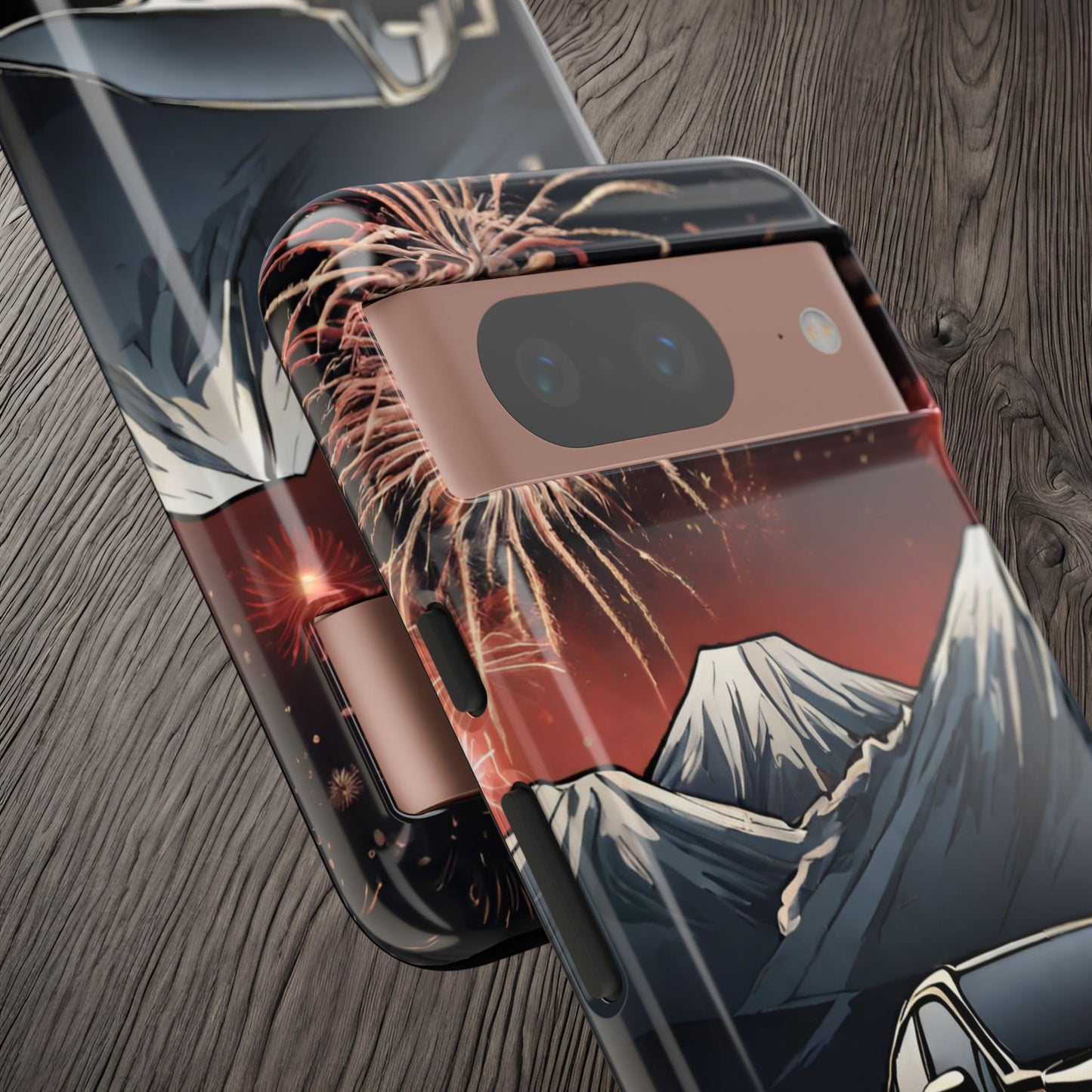 Subaru WRX/STI Fireworks-Dual Layer Ultra Tough Phone Case Printify by The Night Shift Automotive Apparel