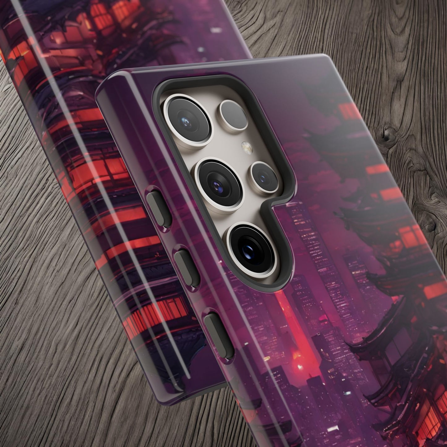 Traditional Japanese Village Countryside-Dual Layer Ultra Tough Phone Case Printify by The Night Shift Automotive Apparel
