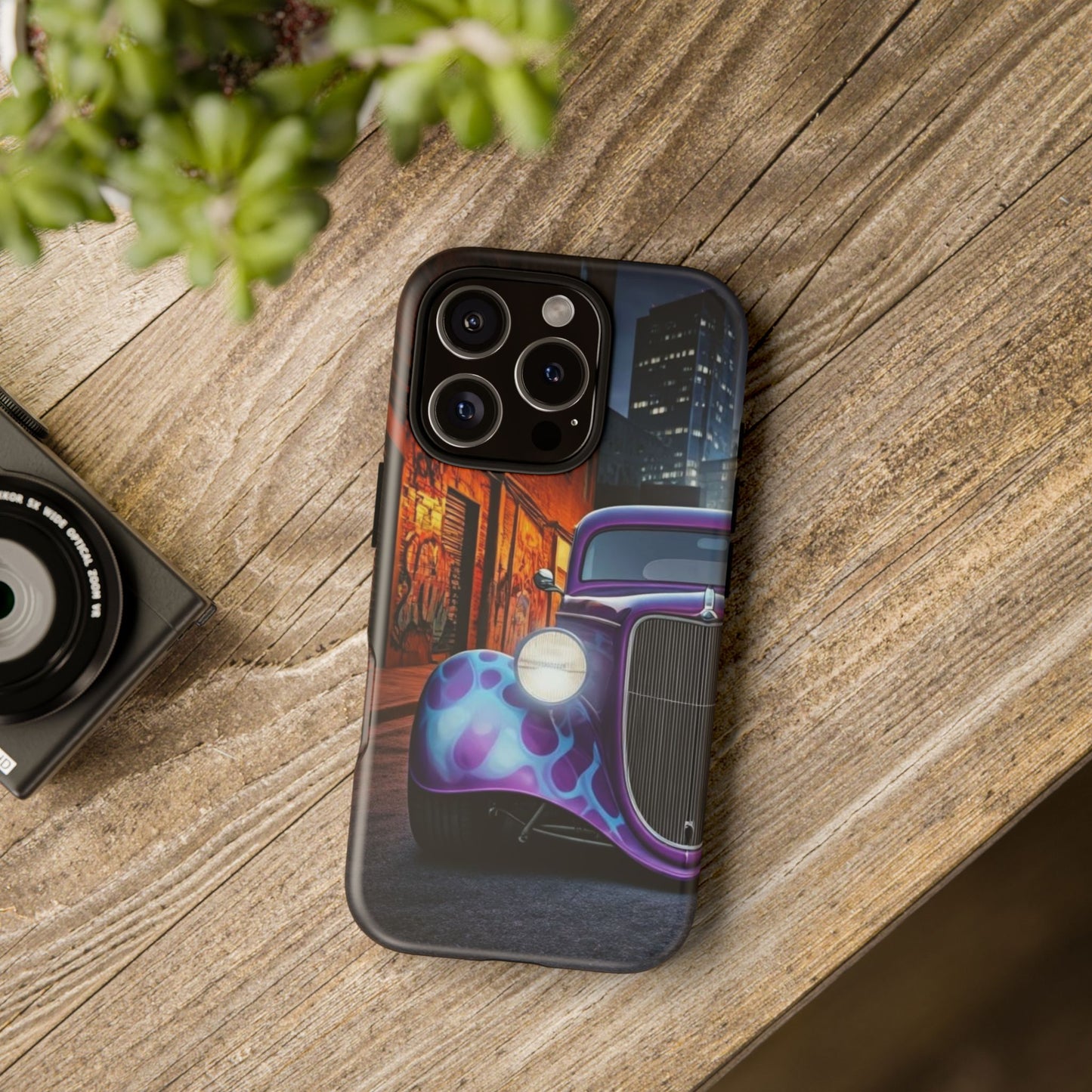 1934 Ford Street Life-Dual Layer Ultra Tough Phone Case iPhone 16 Pro Matte Printify by The Night Shift Automotive Apparel